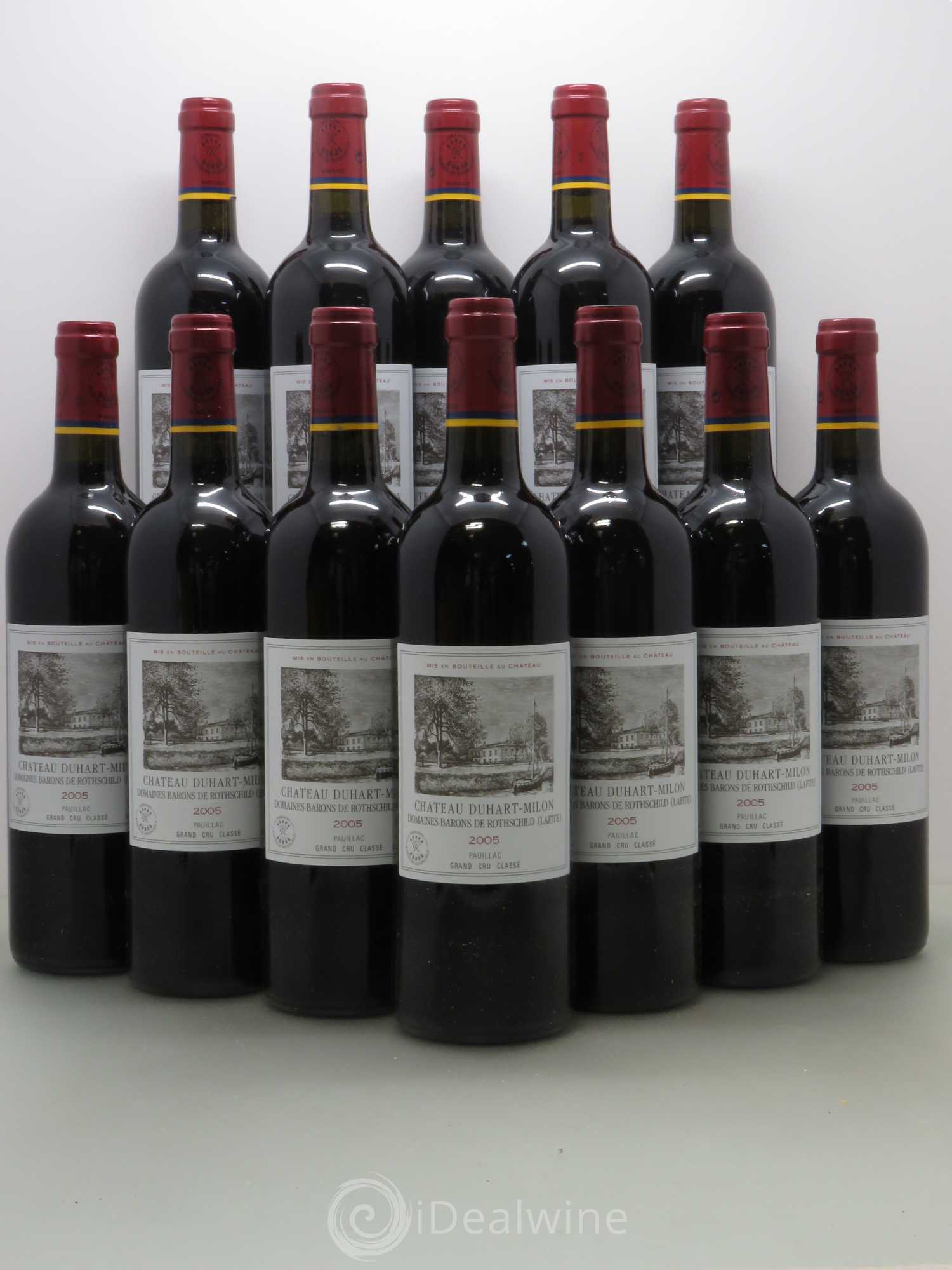 Château Duhart-Milon 4ème Grand Cru Classé 2005 - Lot de 12 bouteilles - 0