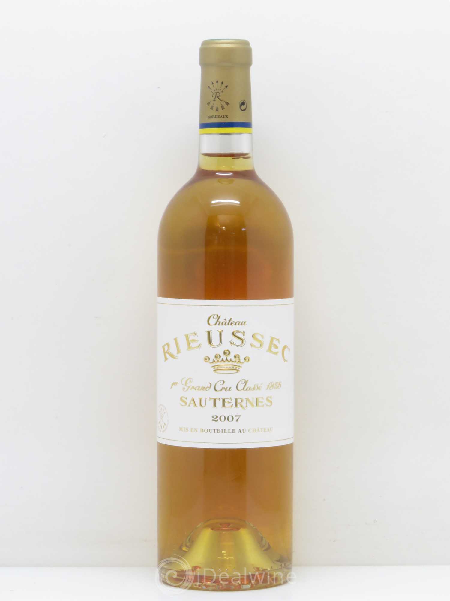 Château Rieussec 1er Grand Cru Classé 2007 - Posten von 1 Flasche - 0