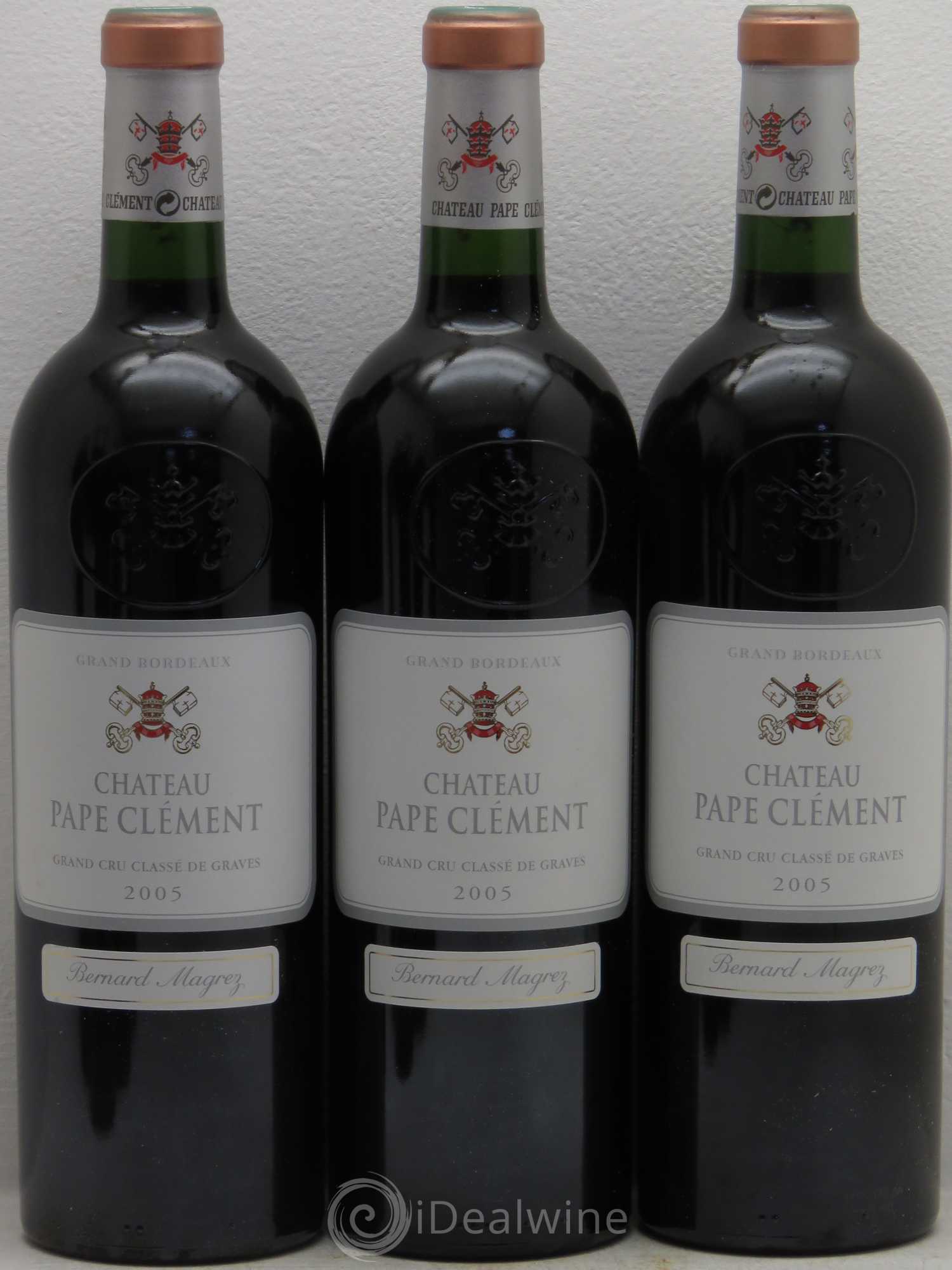 Château Pape Clément Cru Classé de Graves 2005 - Lot de 12 bouteilles - 2