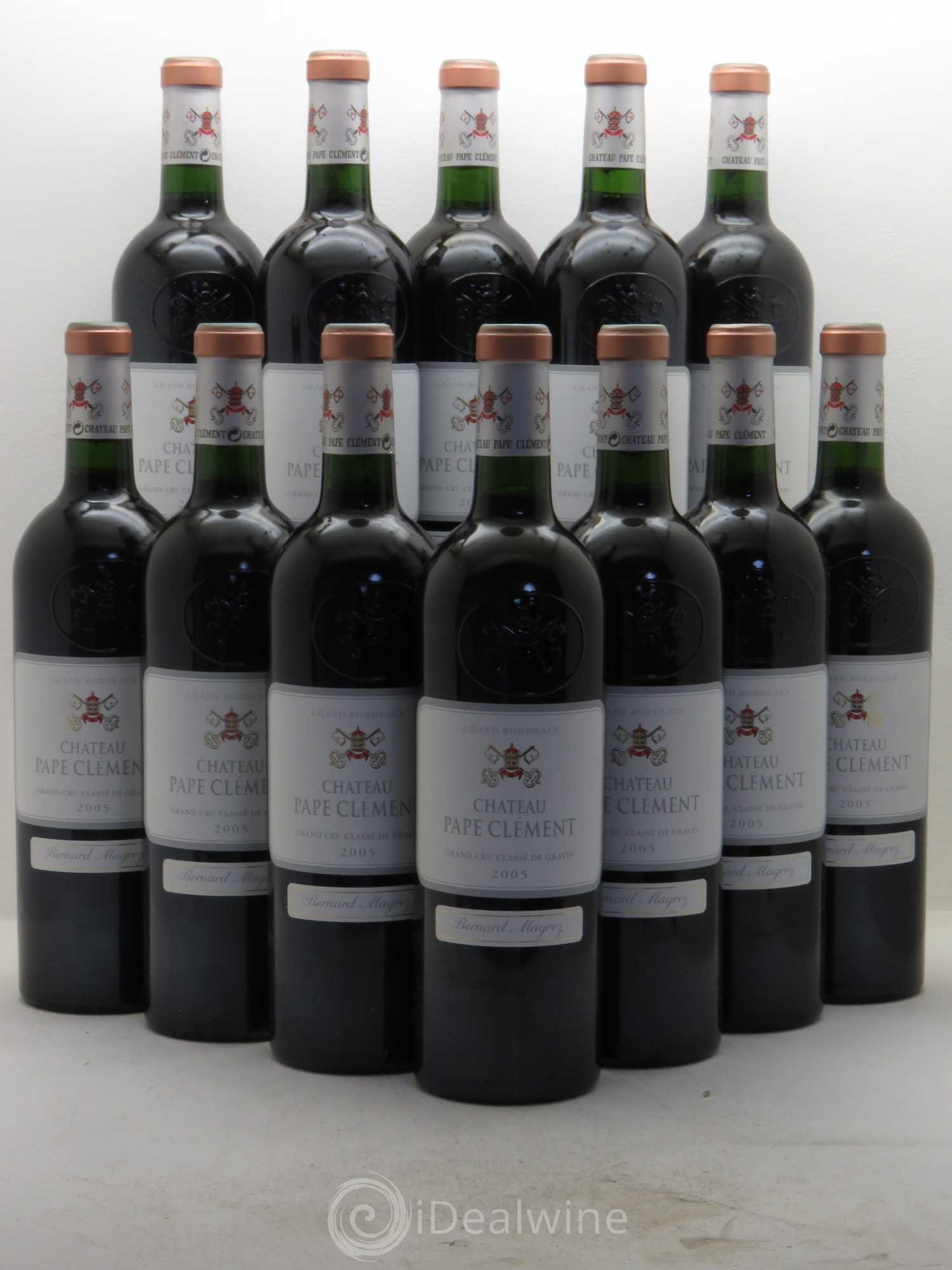 Château Pape Clément Cru Classé de Graves 2005 - Lot de 12 bouteilles - 0