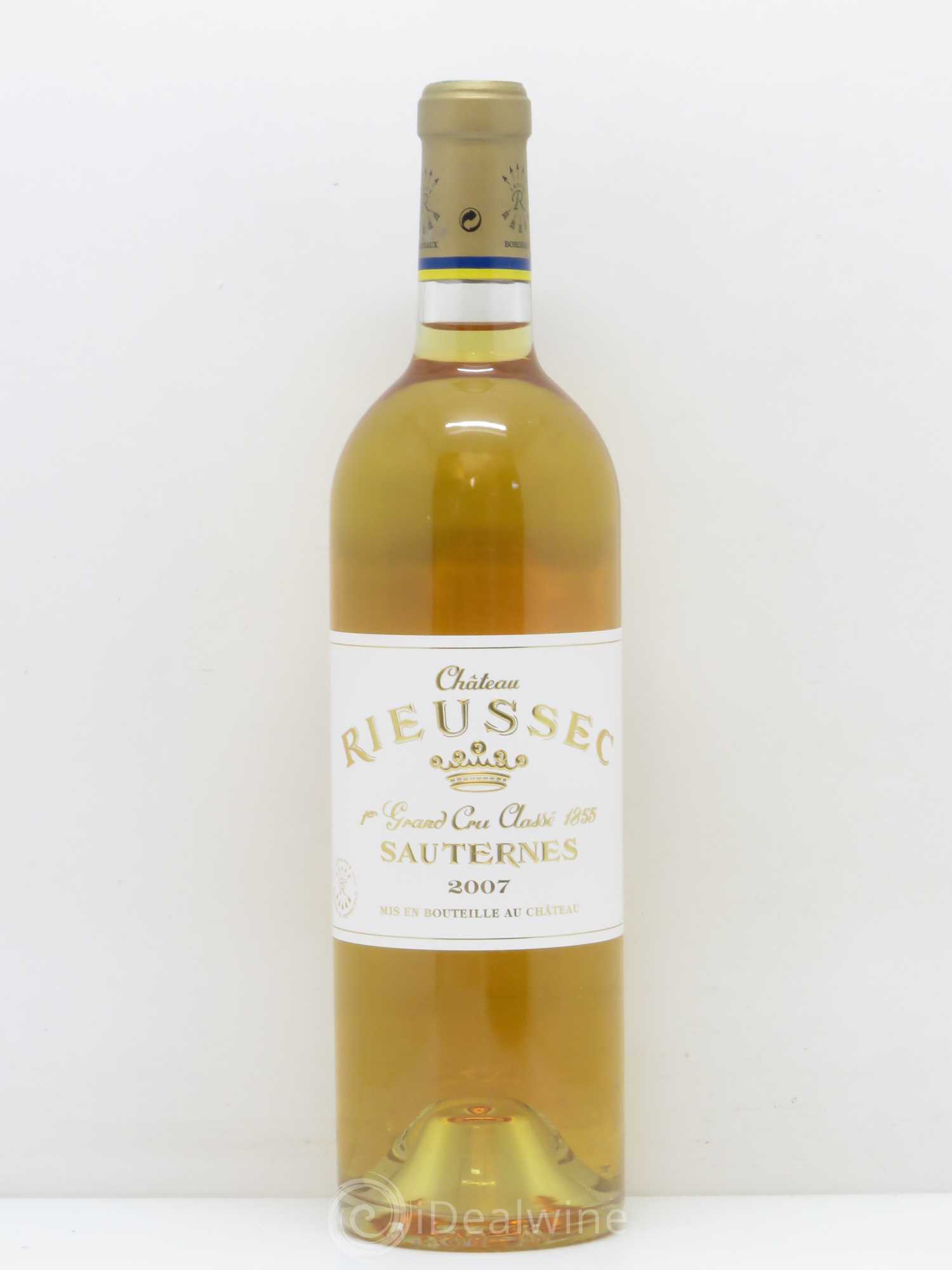 Château Rieussec 1er Grand Cru Classé 2007 - Posten von 1 Flasche - 0
