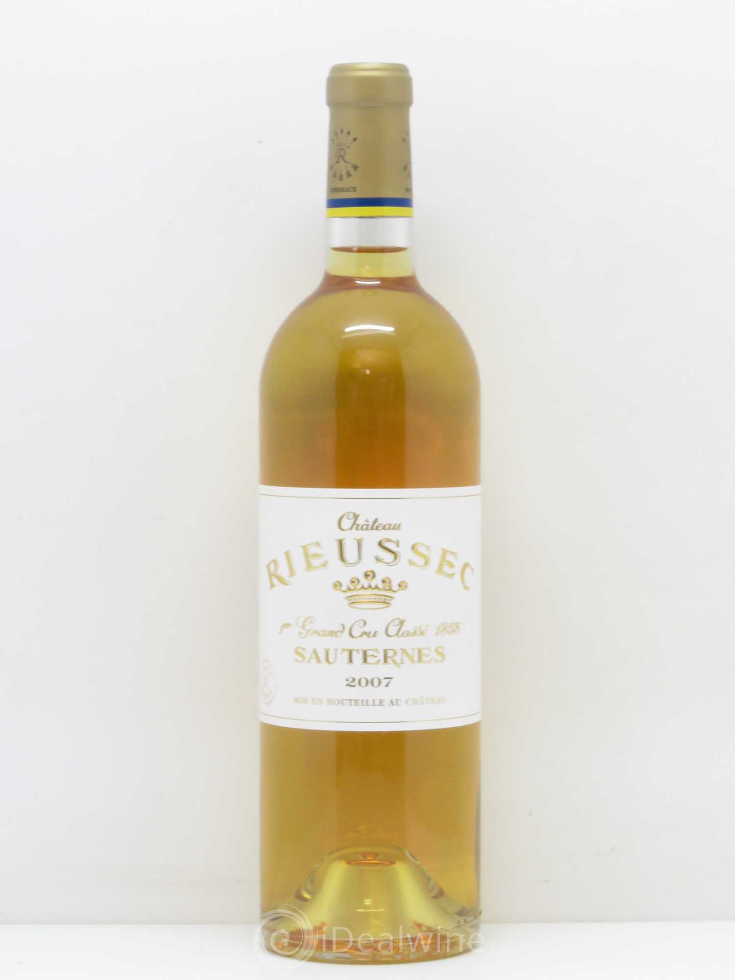 Château Rieussec 1er Grand Cru Classé 2007 - Posten von 1 Flasche - 0