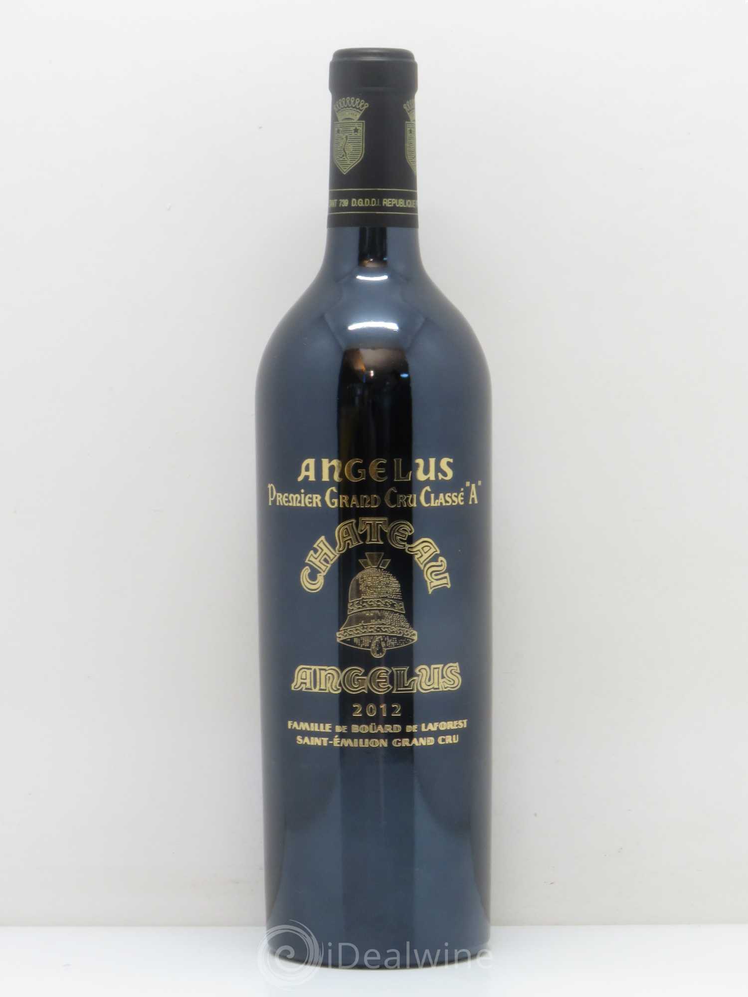 Château Angélus 1er Grand Cru Classé A 2012 - Lot de 1 bouteille - 0