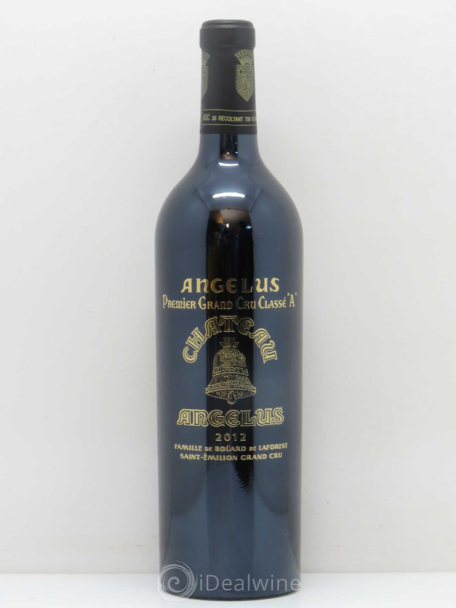 Château Angélus 1er Grand Cru Classé A 2012 - Lot de 1 bouteille - 0
