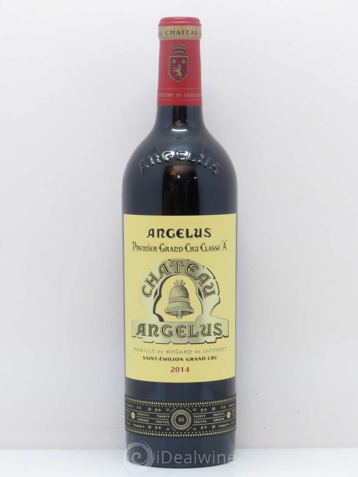 Château Angélus 1er Grand Cru Classé A 2014 - Lot de 1 bouteille - 0
