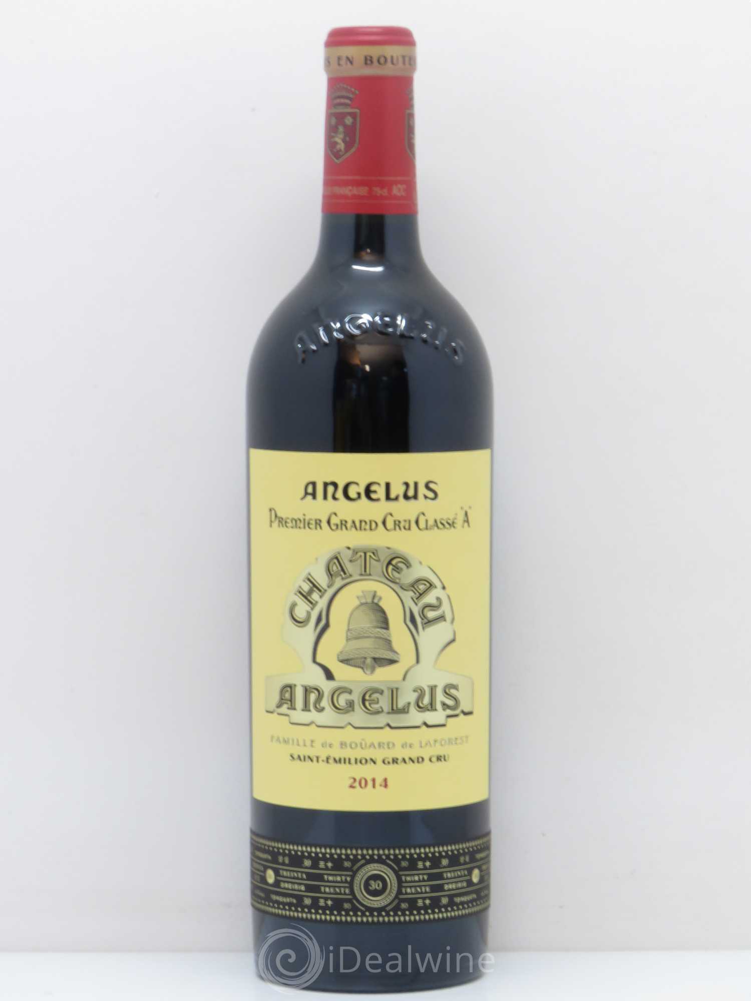 Château Angélus 1er Grand Cru Classé A 2014 - Lot de 1 bouteille - 0
