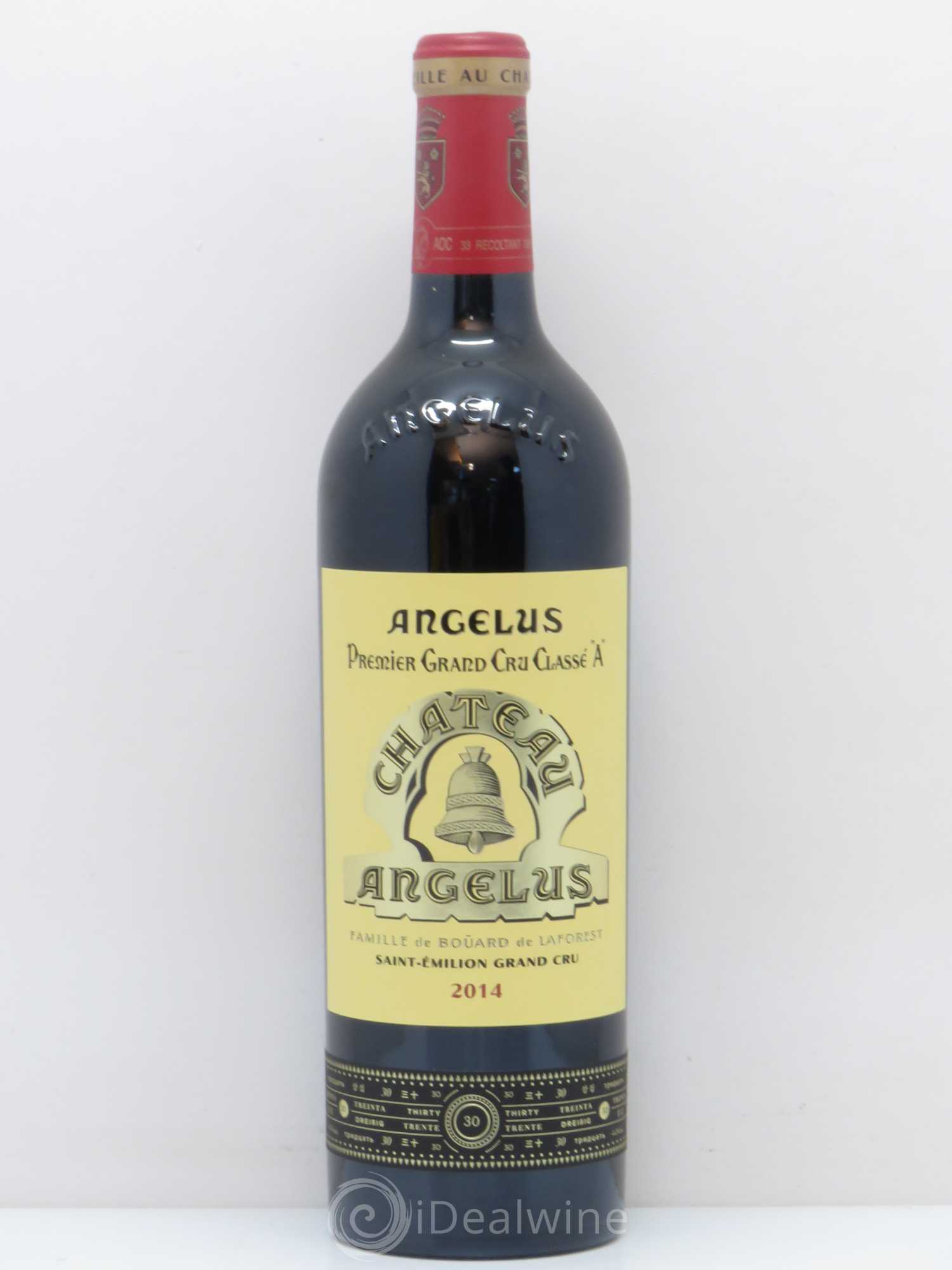 Château Angélus 1er Grand Cru Classé A 2014 - Lot de 1 bouteille - 0