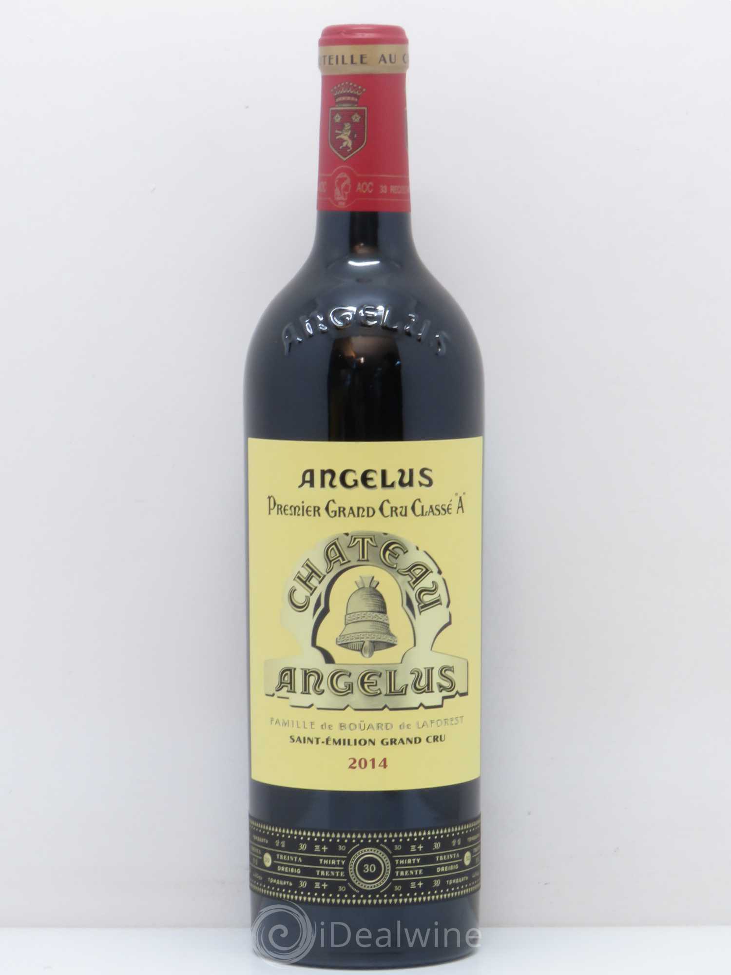 Château Angélus 1er Grand Cru Classé A 2014 - Lot de 1 bouteille - 0