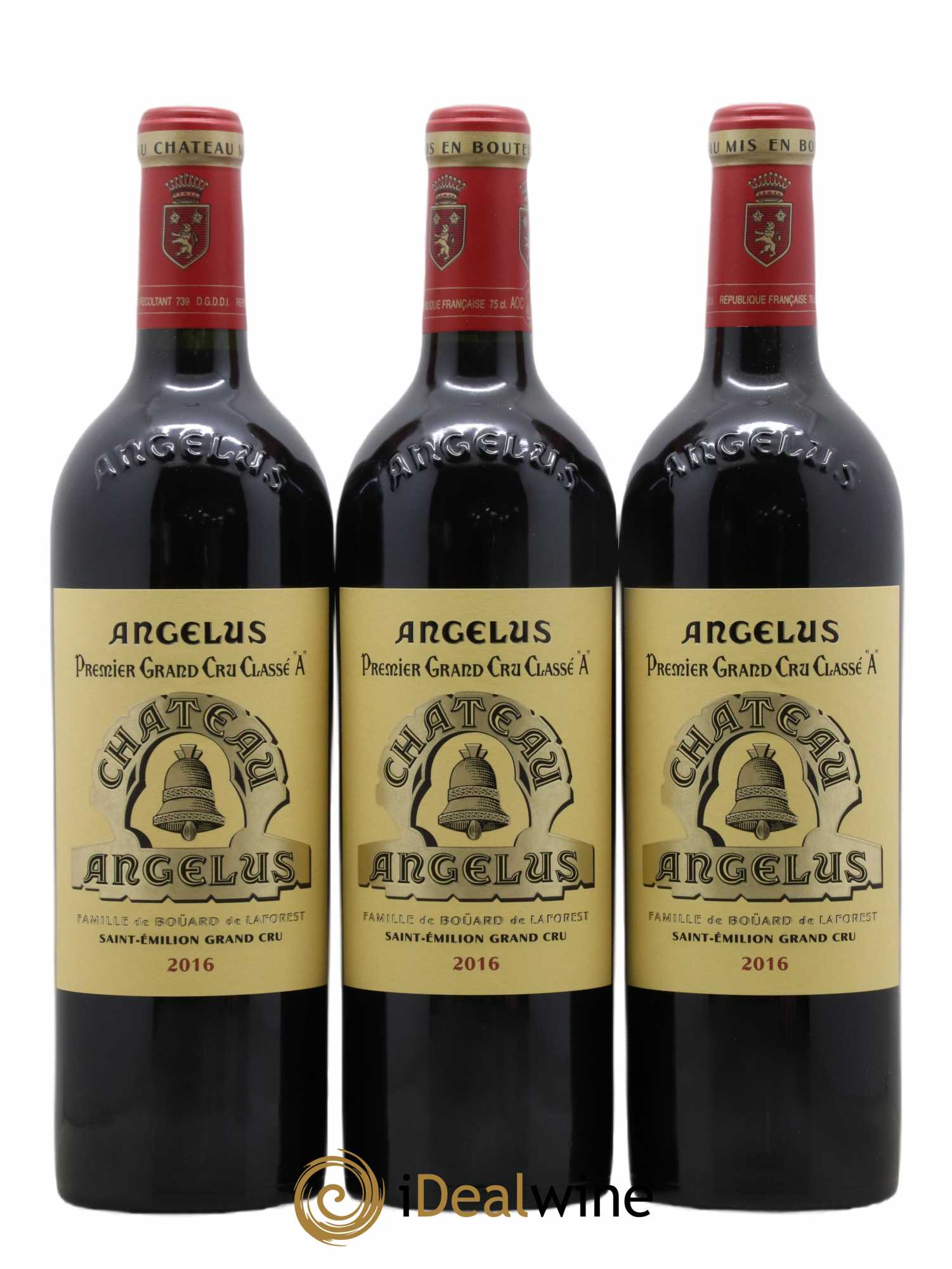 Château Angélus 1er Grand Cru Classé A 2016 - Lot de 6 bouteilles - 3