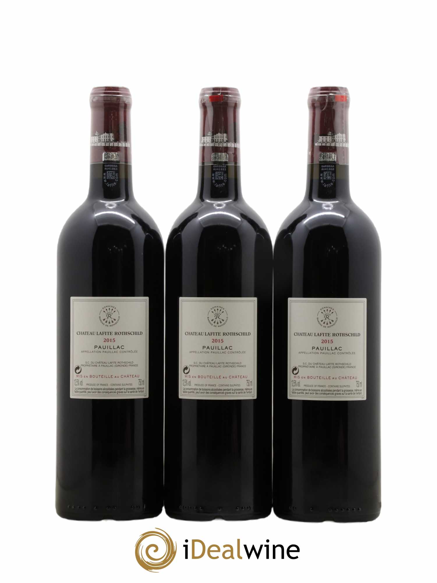 Château Lafite Rothschild 1er Grand Cru Classé 2015 - Posten von 6 Flaschen - 2
