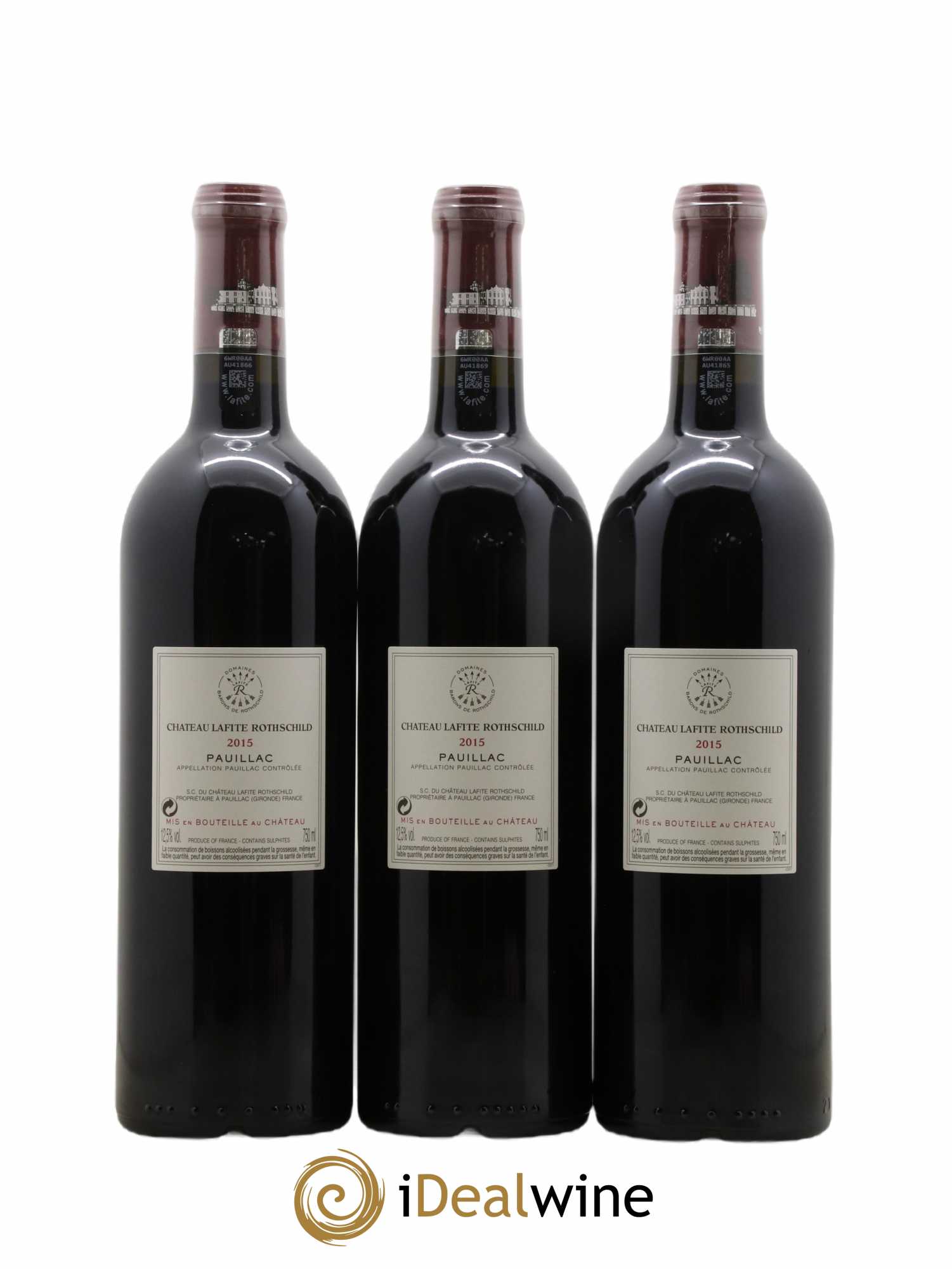 Château Lafite Rothschild 1er Grand Cru Classé 2015 - Posten von 6 Flaschen - 4