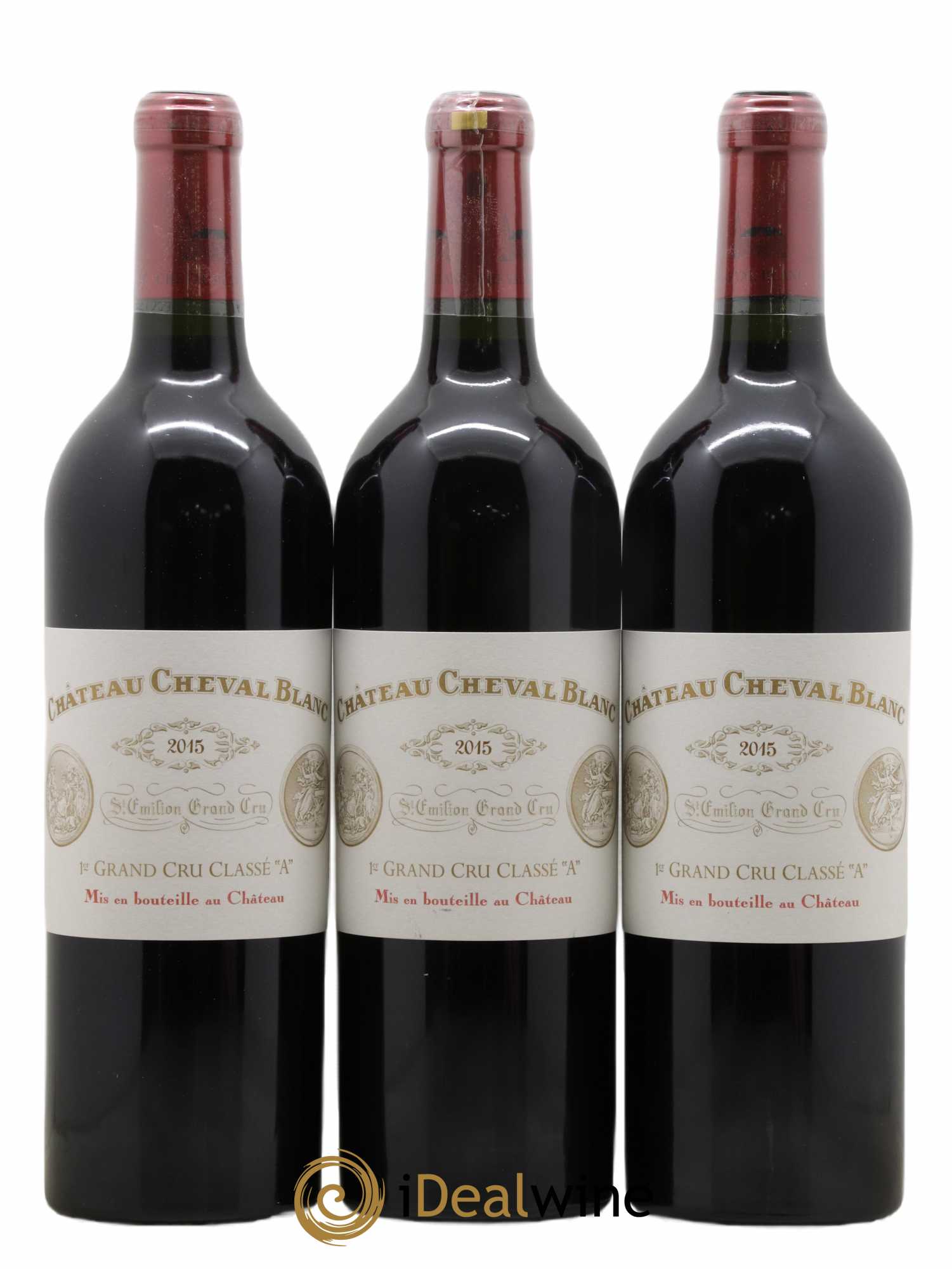 Château Cheval Blanc 1er Grand Cru Classé A 2015 - Lot de 6 bouteilles - 1