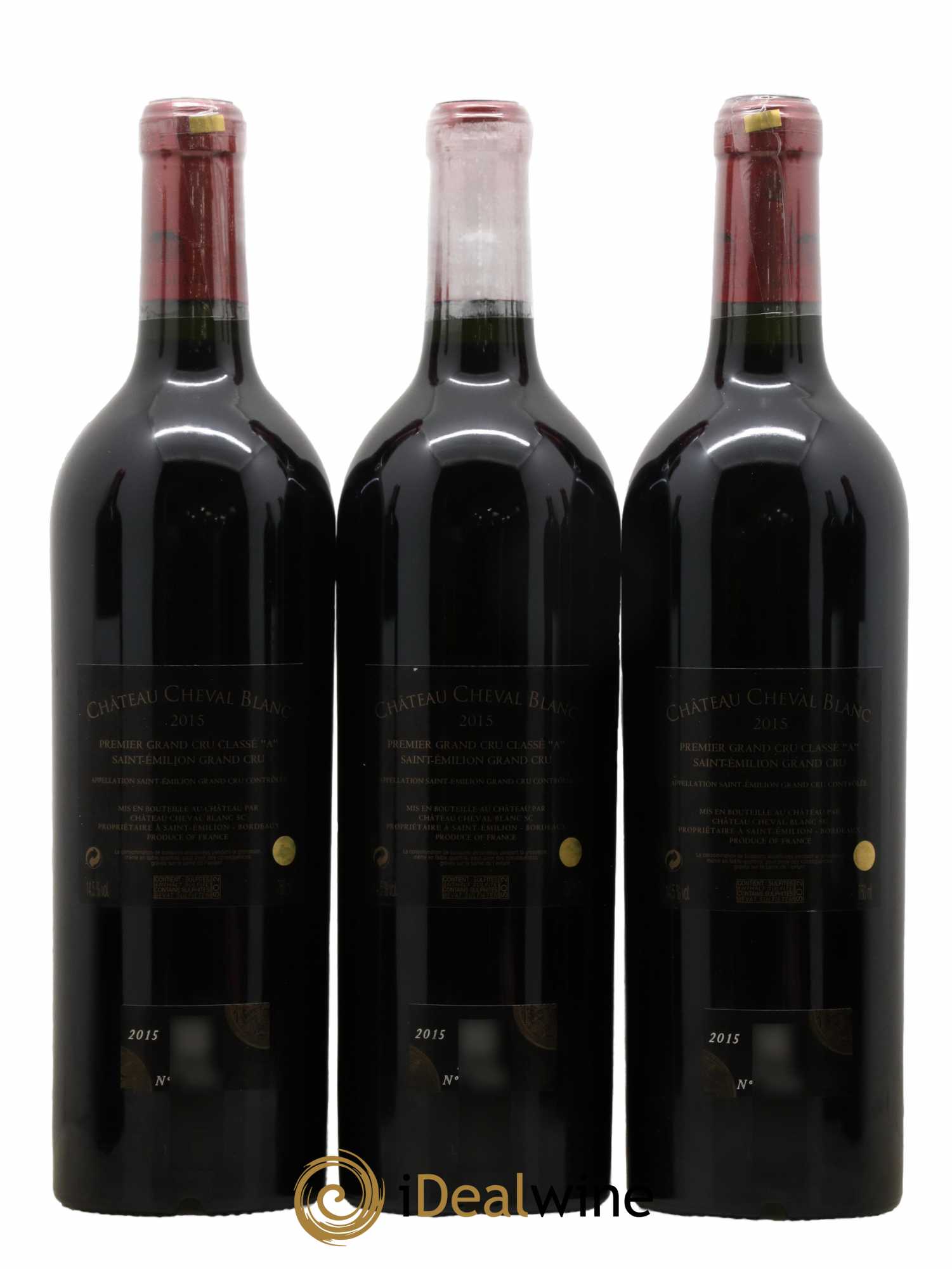 Château Cheval Blanc 1er Grand Cru Classé A 2015 - Lot de 6 bouteilles - 2