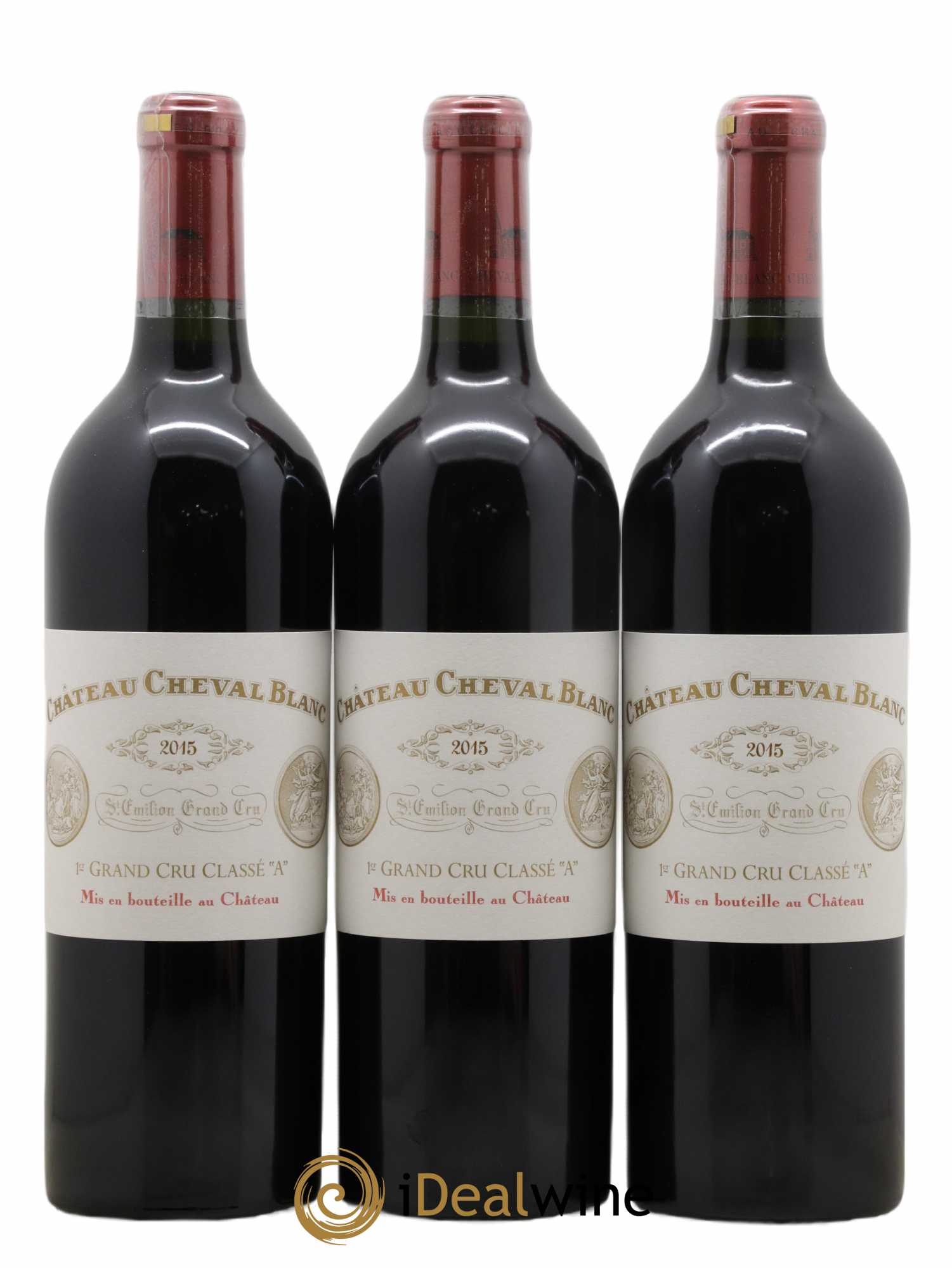 Château Cheval Blanc 1er Grand Cru Classé A 2015 - Lot de 6 bouteilles - 3