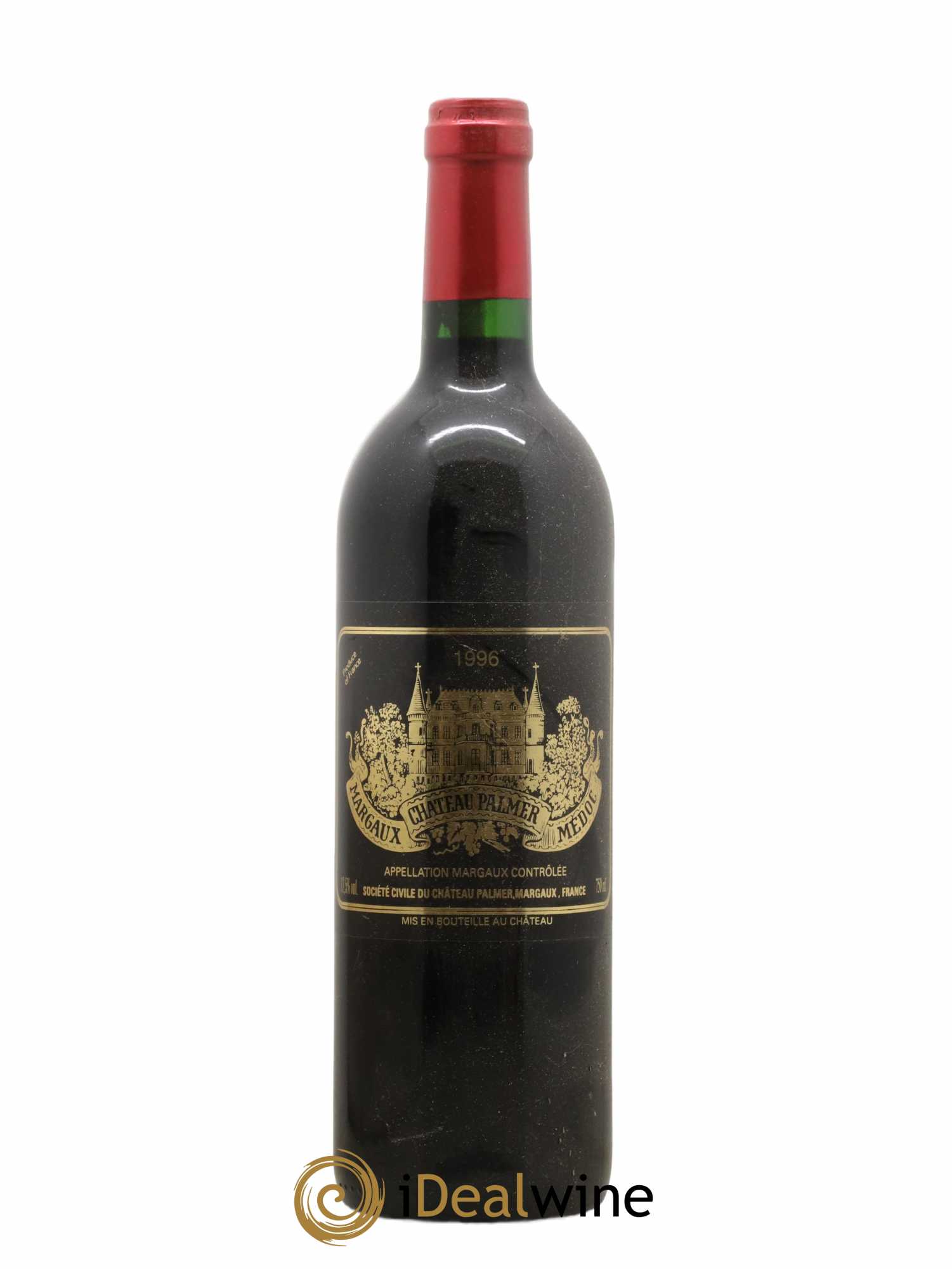 Château Palmer 3ème Grand Cru Classé 1996 - Lot de 1 bouteille - 0