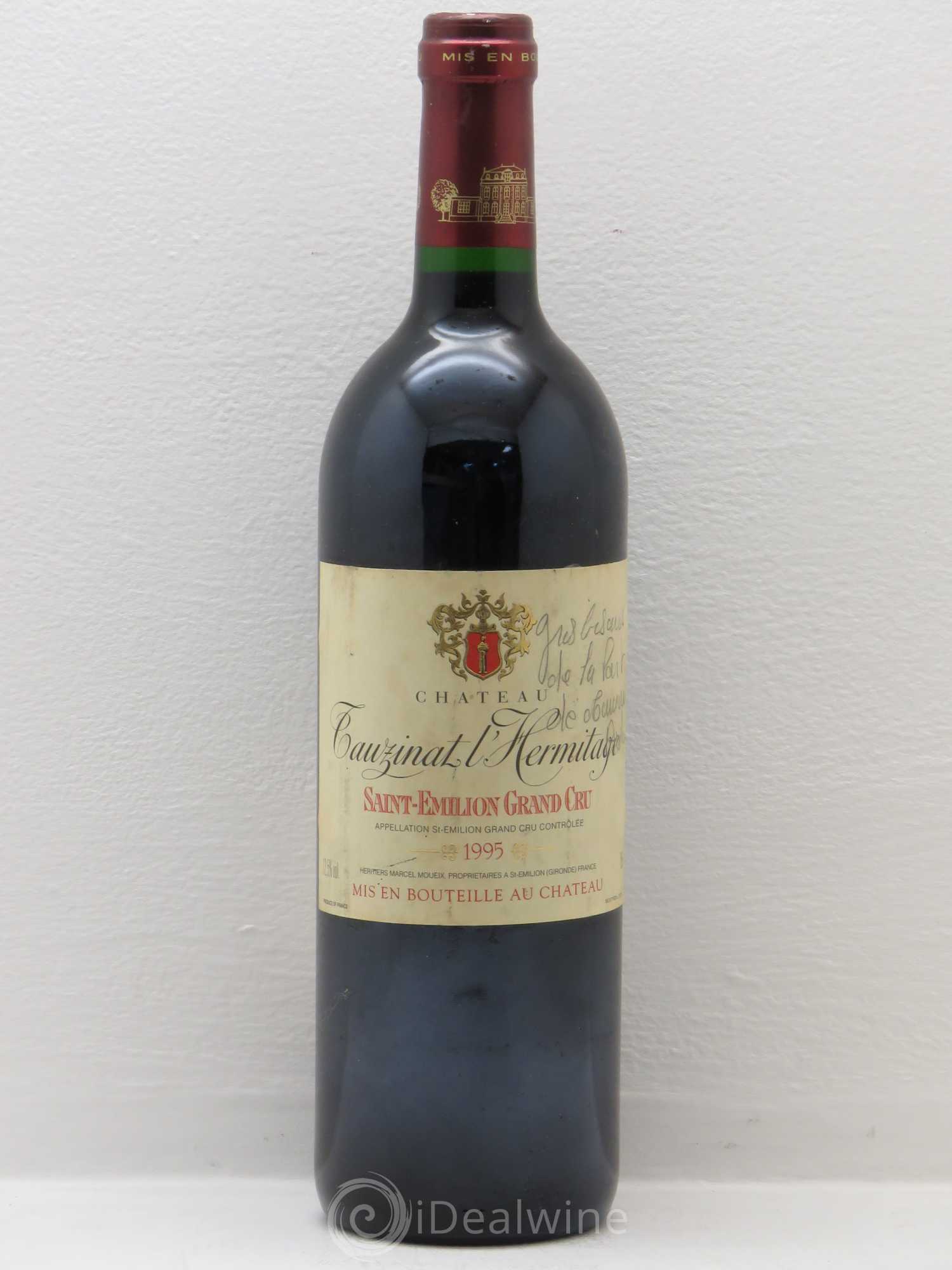 Château Tauzinat-l'Hermitage 1995 - Lot de 1 bouteille - 0