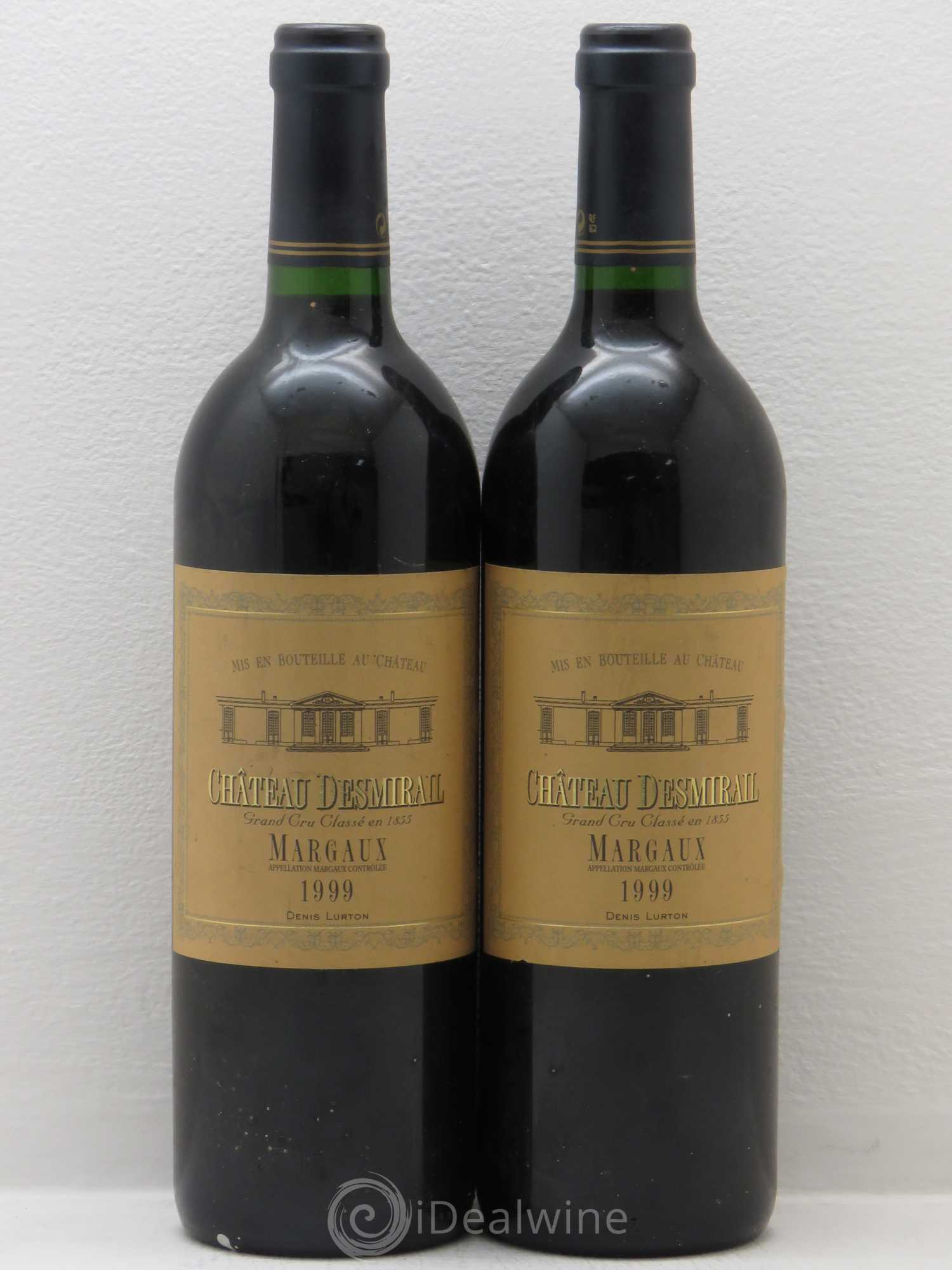 Château Desmirail 3ème Grand Cru Classé 1999 - Lot de 2 bouteilles - 0