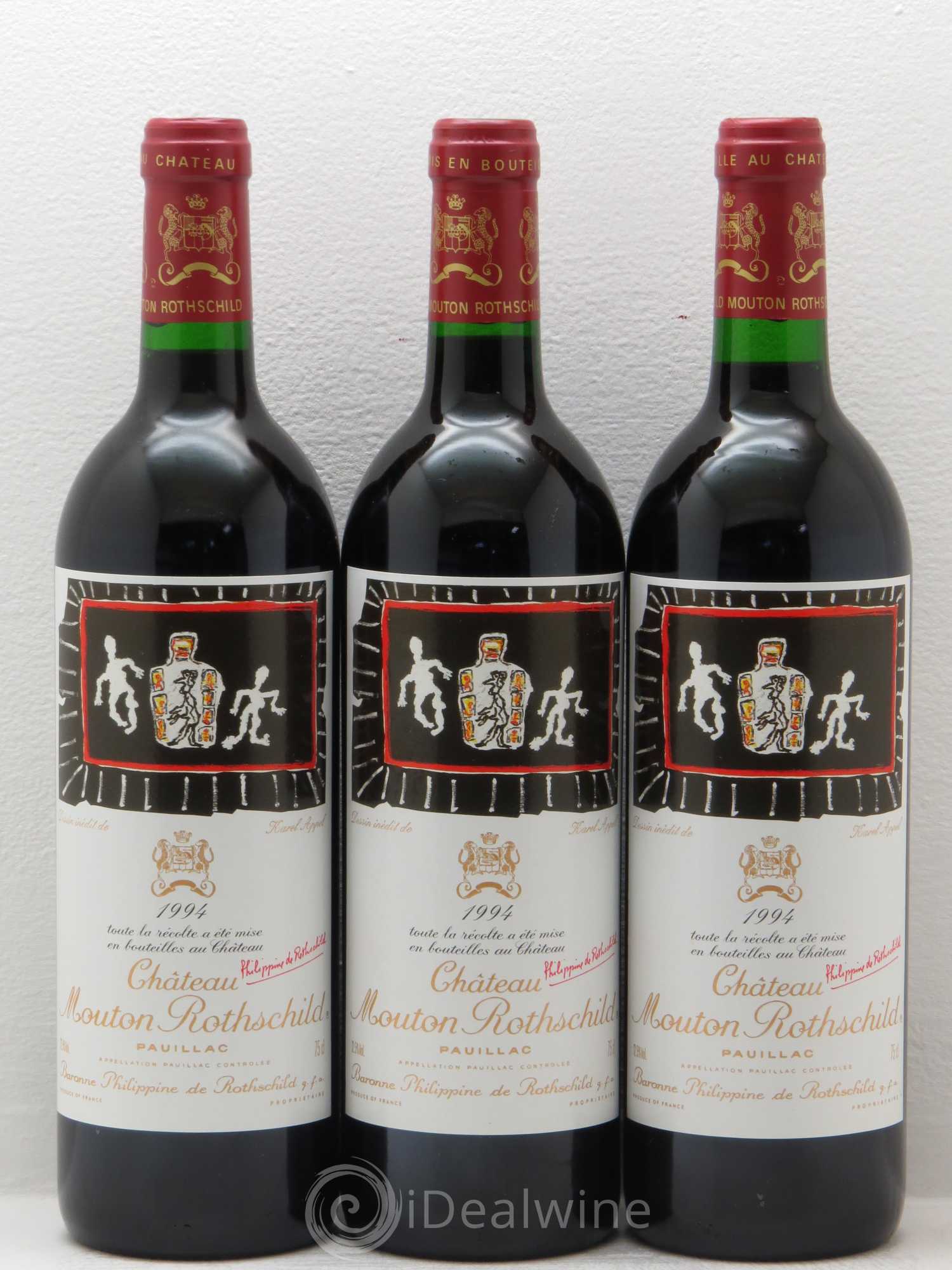 Château Mouton Rothschild 1er Grand Cru Classé 1994 - Lot de 6 bouteilles - 2
