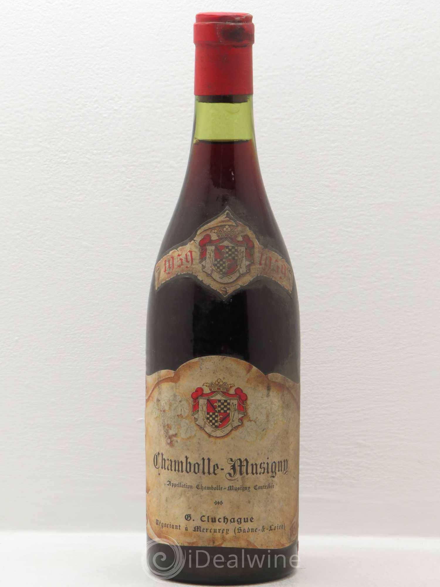 Chambolle-Musigny Cluchague 1959 - Lot de 1 bouteille - 0
