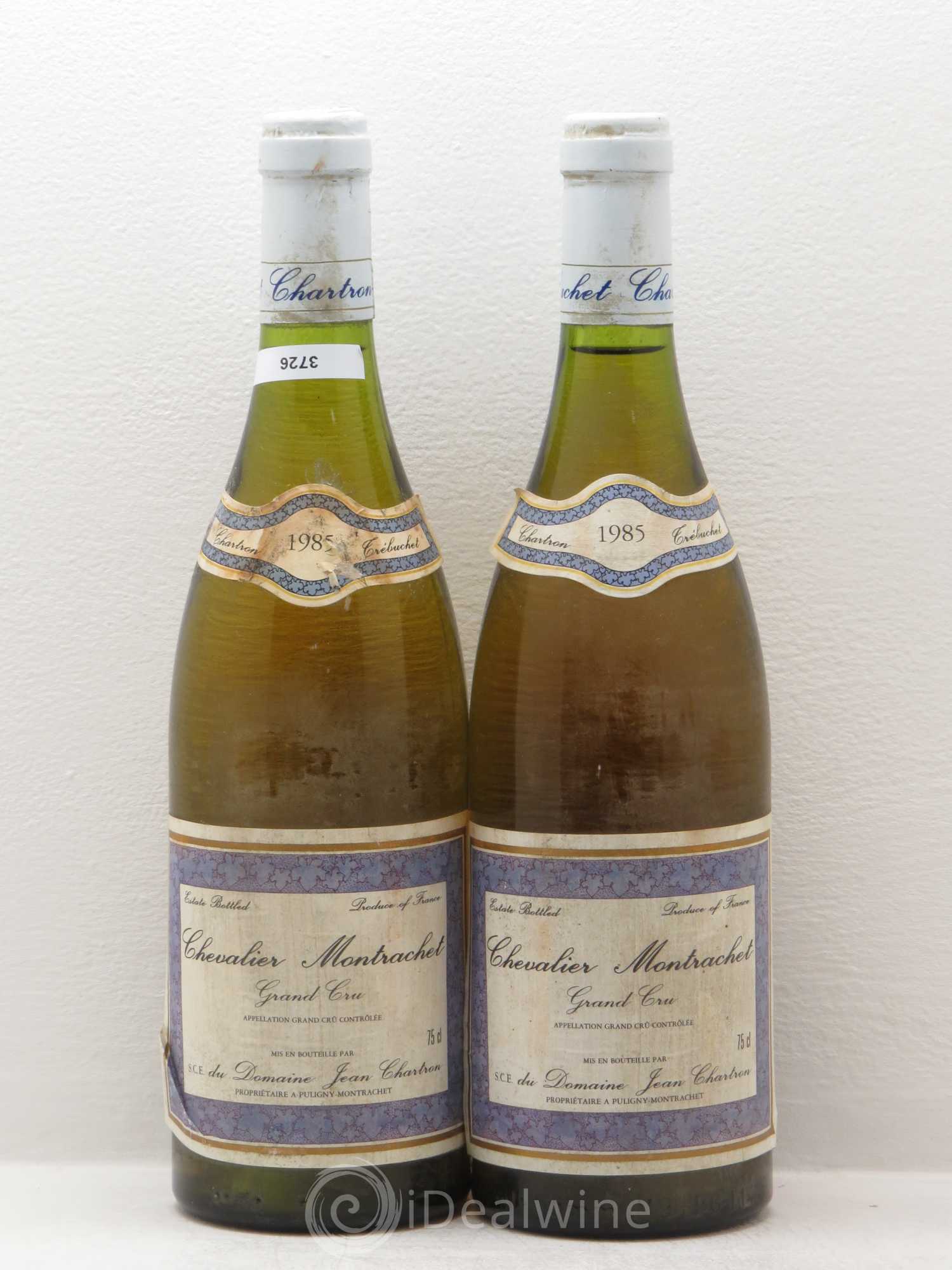 Chevalier-Montrachet Grand Cru Chartron et Trébuchet 1985 - Lot de 2 bouteilles - 0