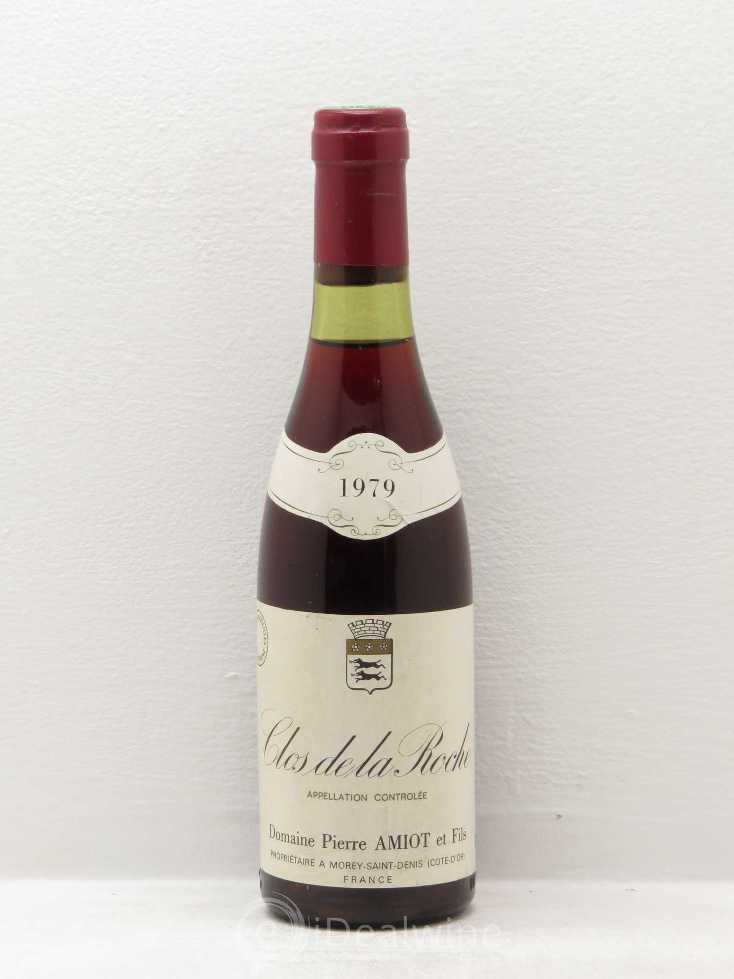 Clos de la Roche Grand Cru Pierre Amiot 1979 - Posten von 1 Demi-Flasche - 0