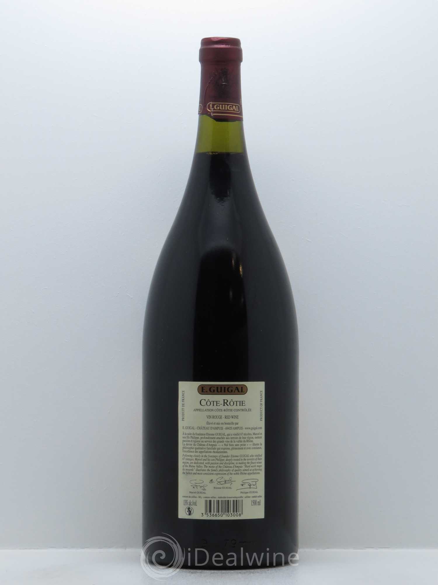 Côte-Rôtie Côtes Brune et Blonde Guigal 2005 - Lot de 1 magnum - 1