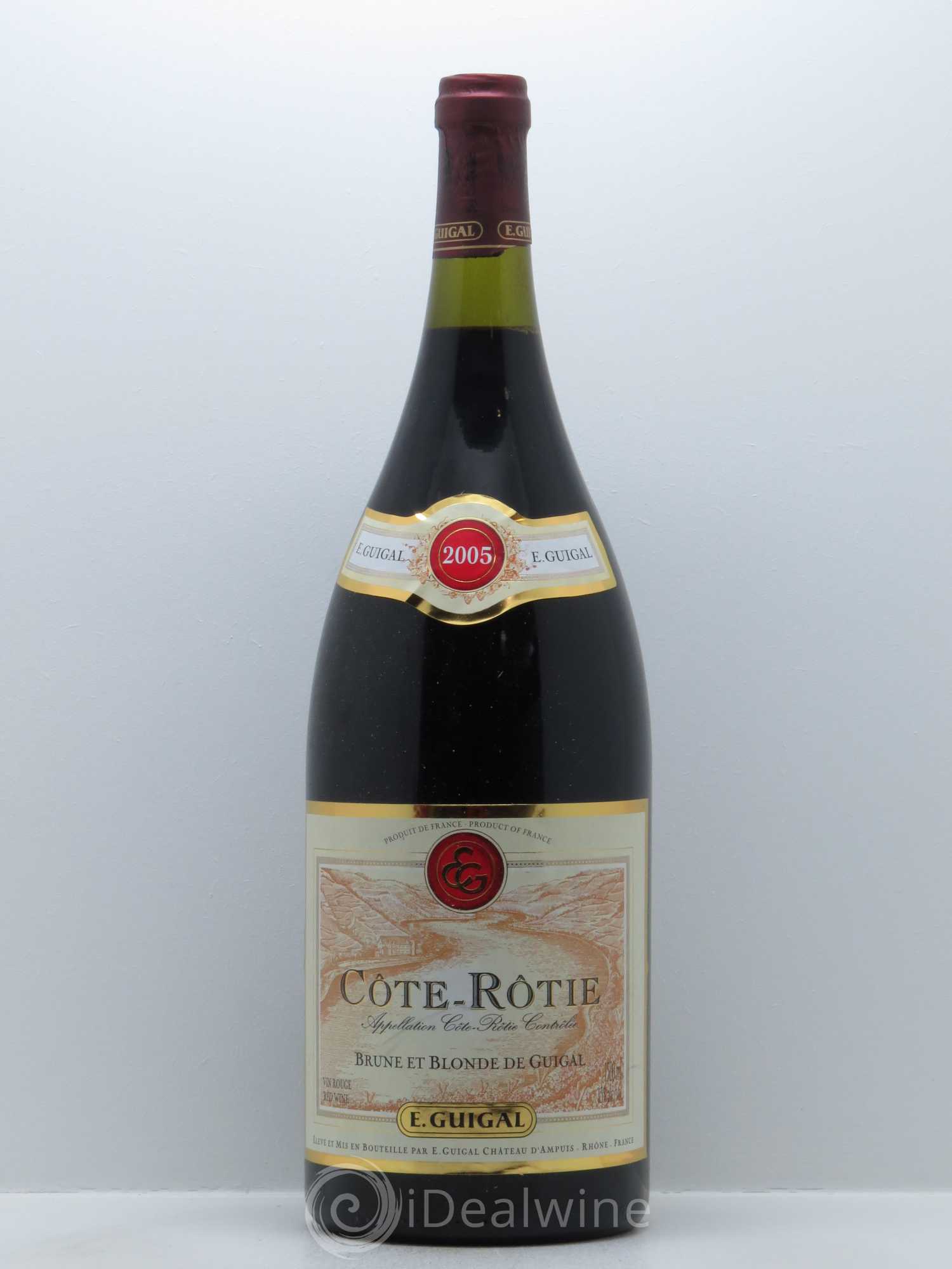 Côte-Rôtie Côtes Brune et Blonde Guigal 2005 - Lot de 1 magnum - 0