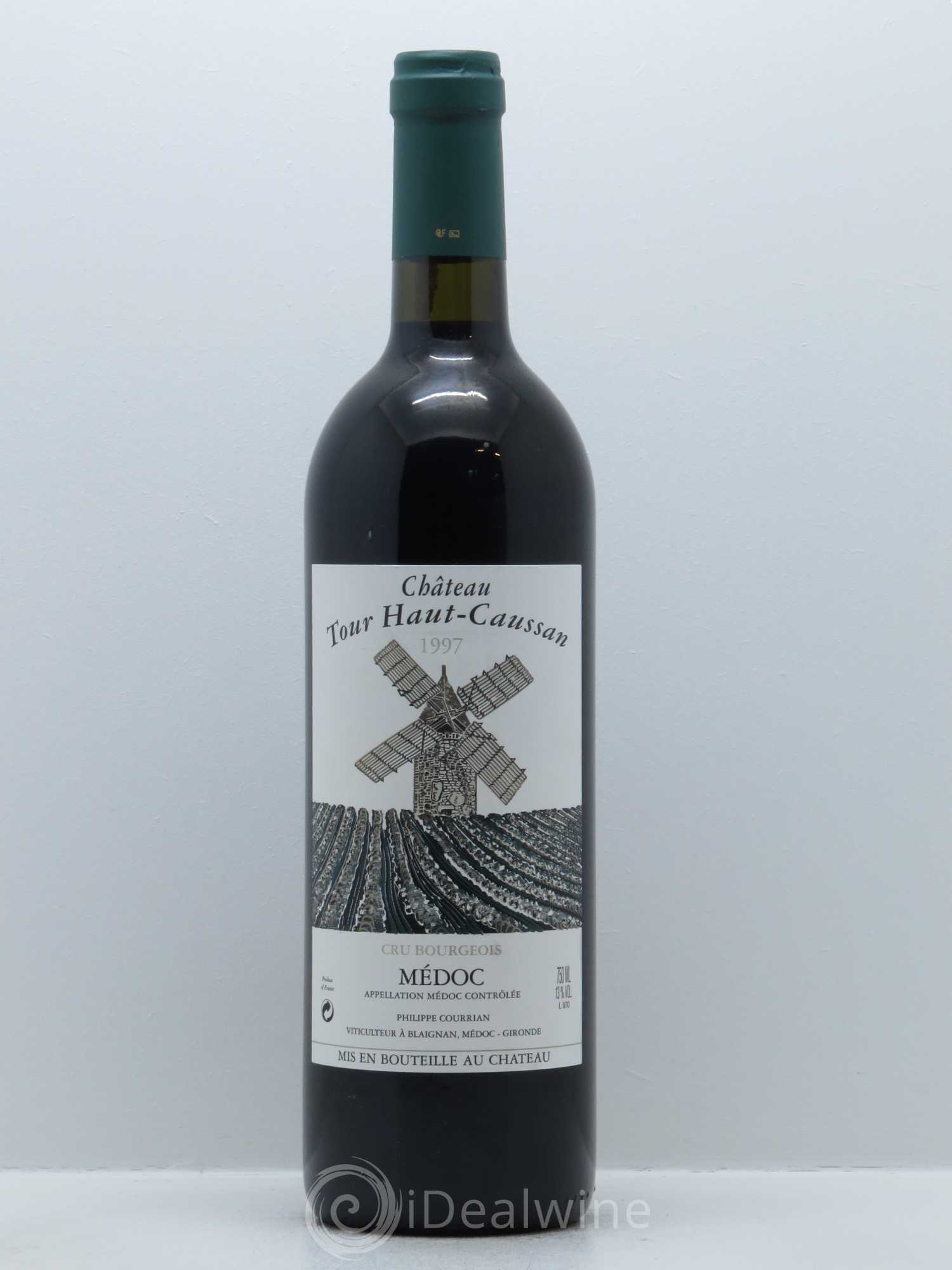 Château Tour Haut-Caussan Cru Bourgeois 1997 - Lot de 1 bouteille - 0