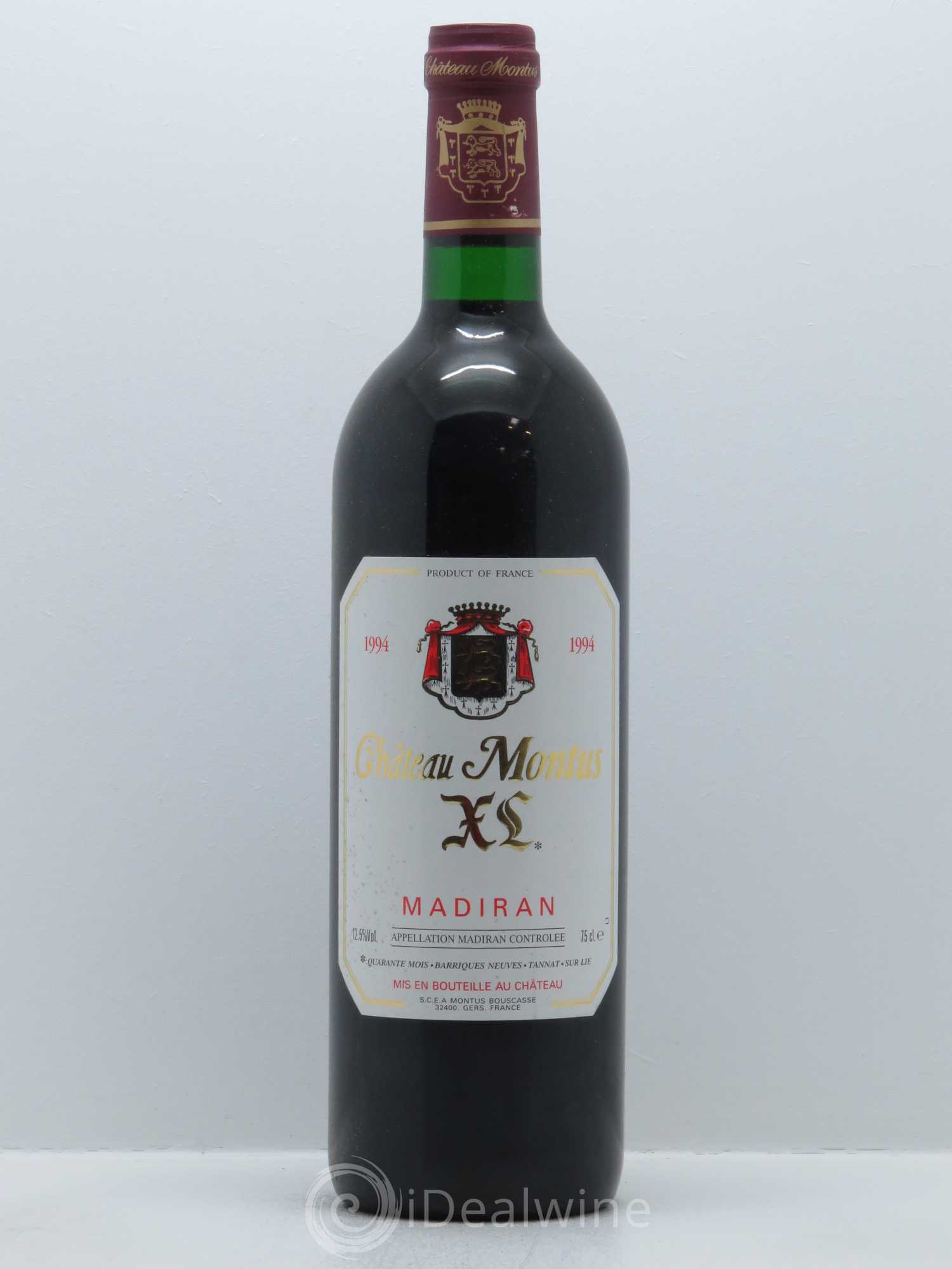 Madiran Montus-XL Alain Brumont 1994 - Lot de 1 bouteille - 0