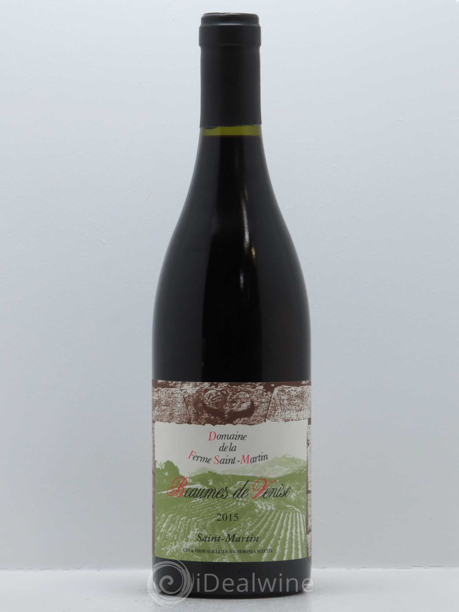 Beaumes-de-Venise Saint-Martin La Ferme Saint-Martin (Domaine) 2015 - Lot de 1 bouteille - 0