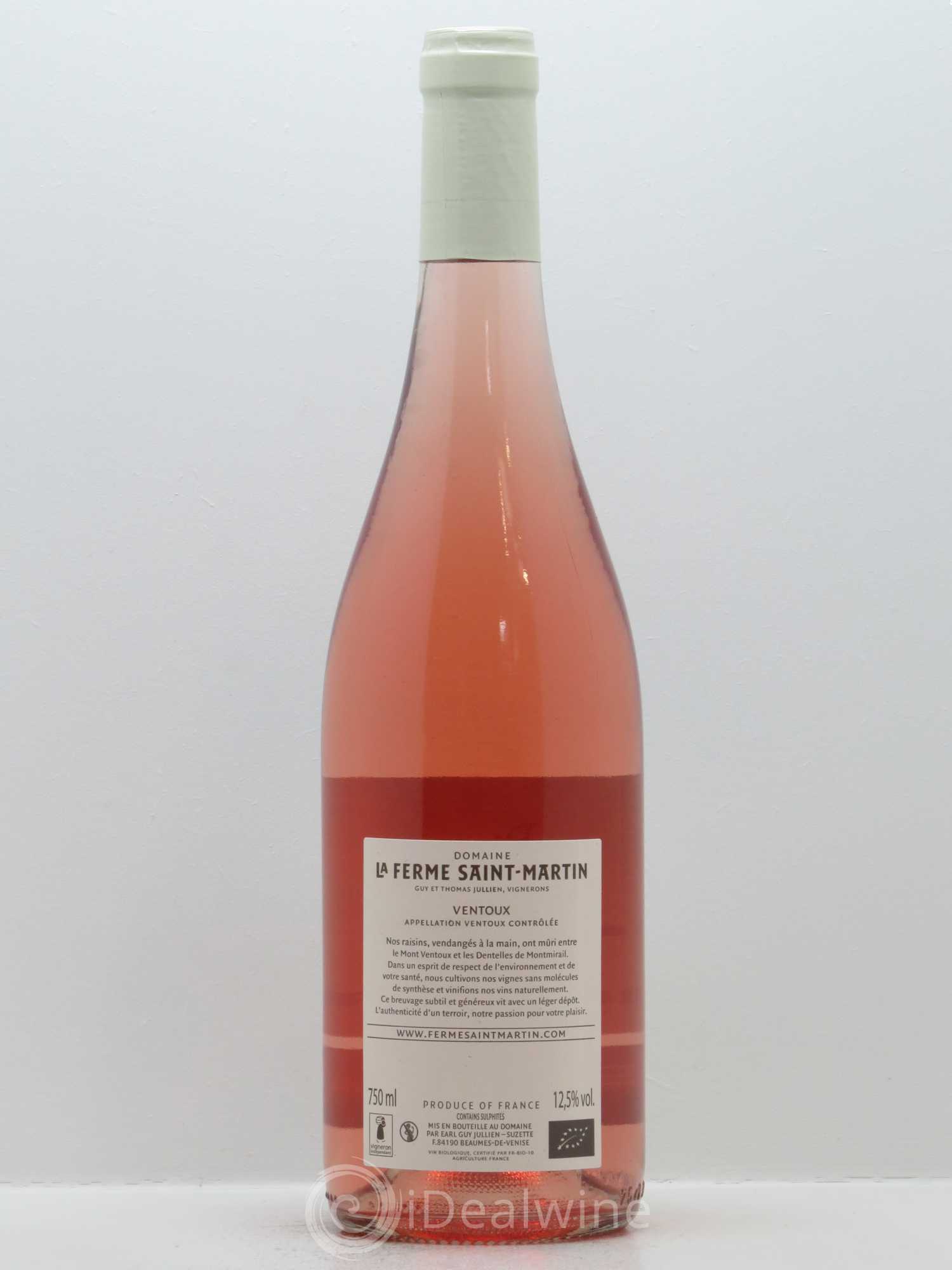 Ventoux Entrevon La Ferme Saint-Martin (Domaine) 2016 - Lot de 1 bouteille - 1