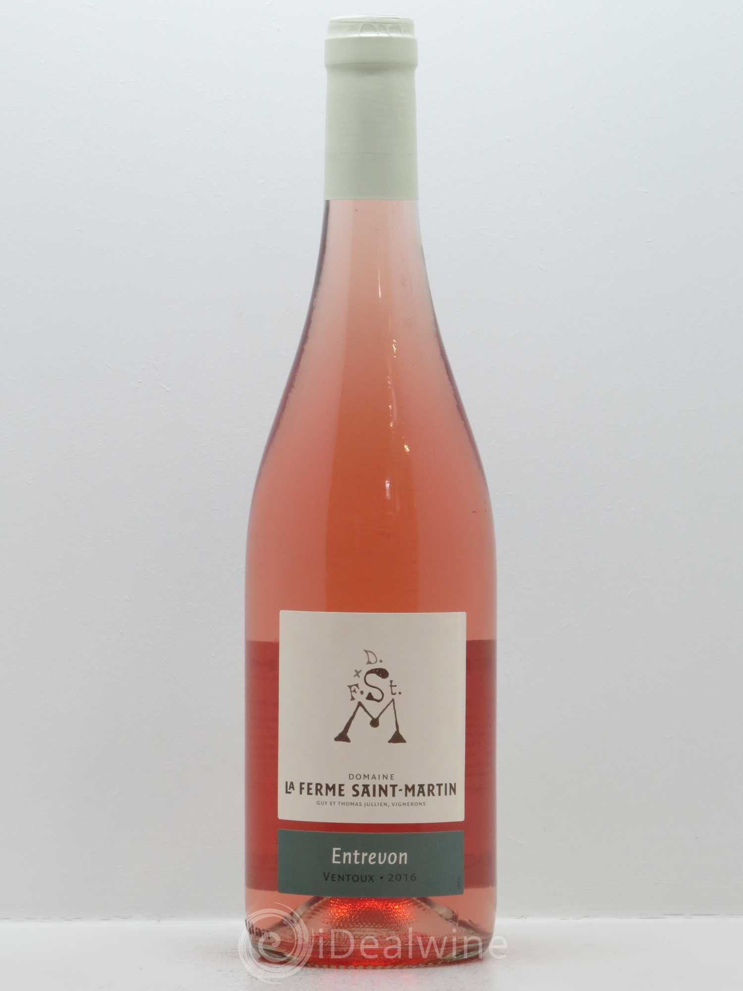 Ventoux Entrevon La Ferme Saint-Martin (Domaine) 2016 - Lot de 1 bouteille - 0