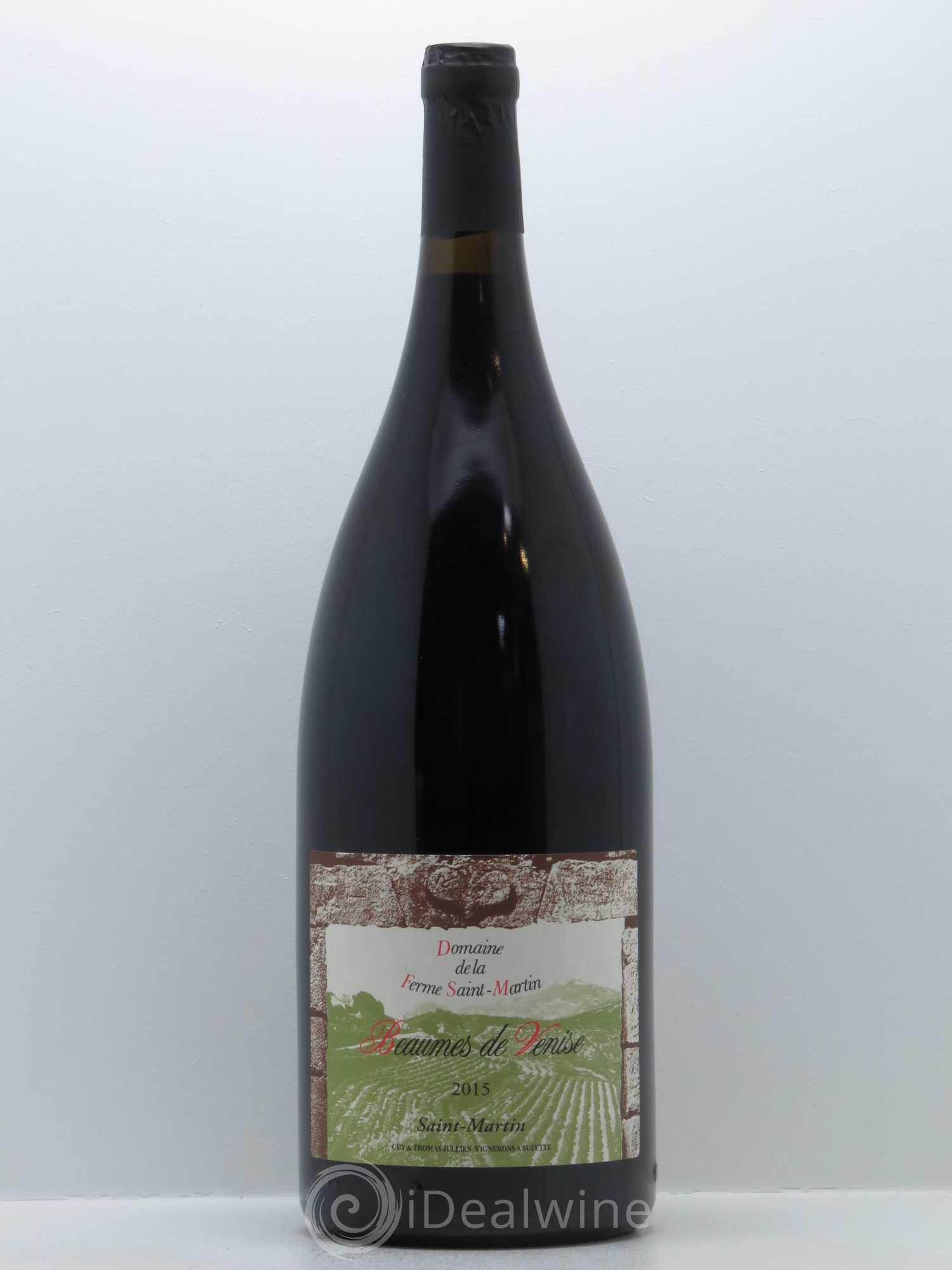Beaumes-de-Venise Saint-Martin La Ferme Saint-Martin (Domaine) 2015 - Lot de 1 magnum - 0