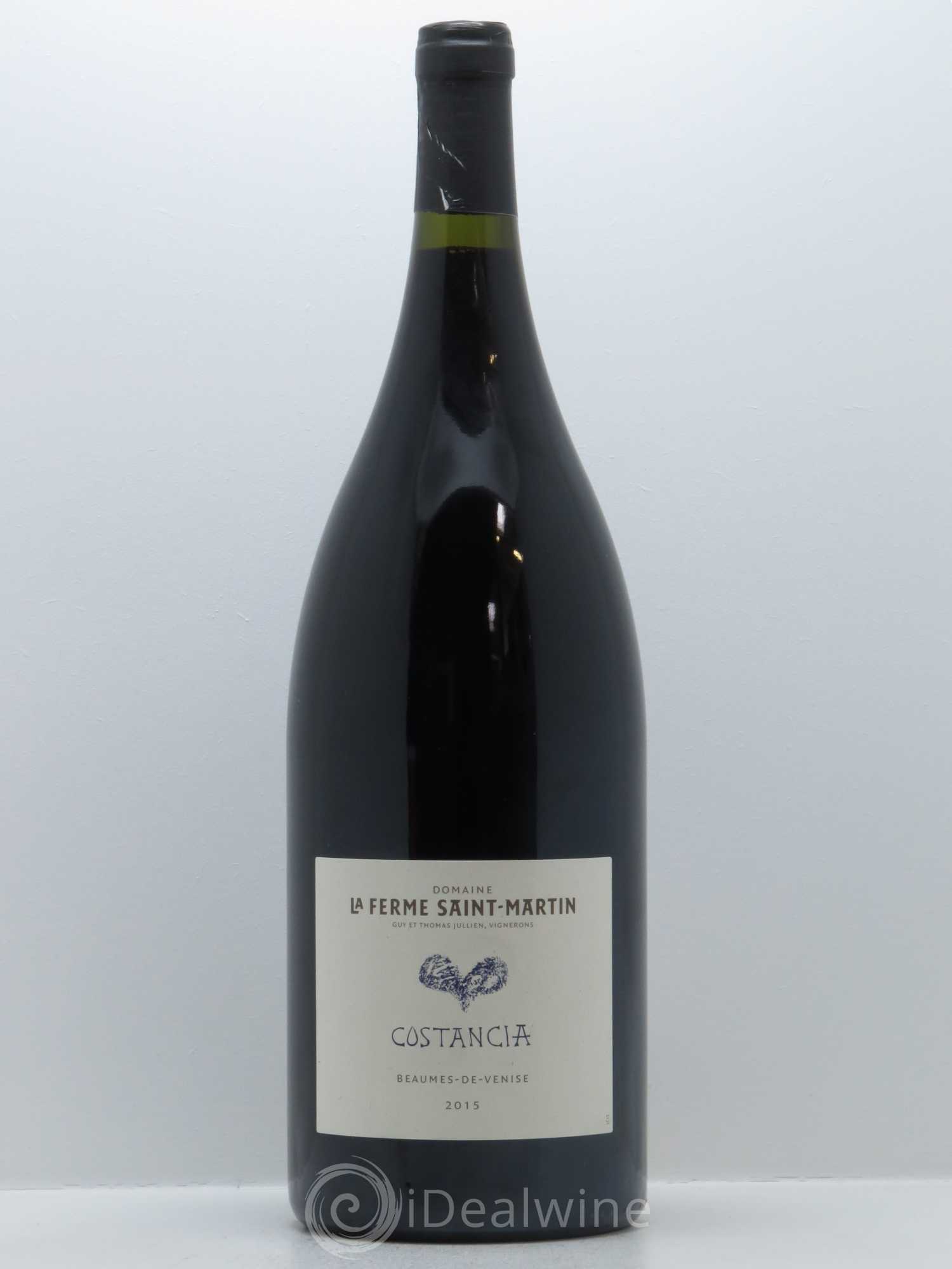Beaumes-de-Venise Costancia La Ferme Saint-Martin (Domaine) 2015 - Lot de 1 magnum - 0