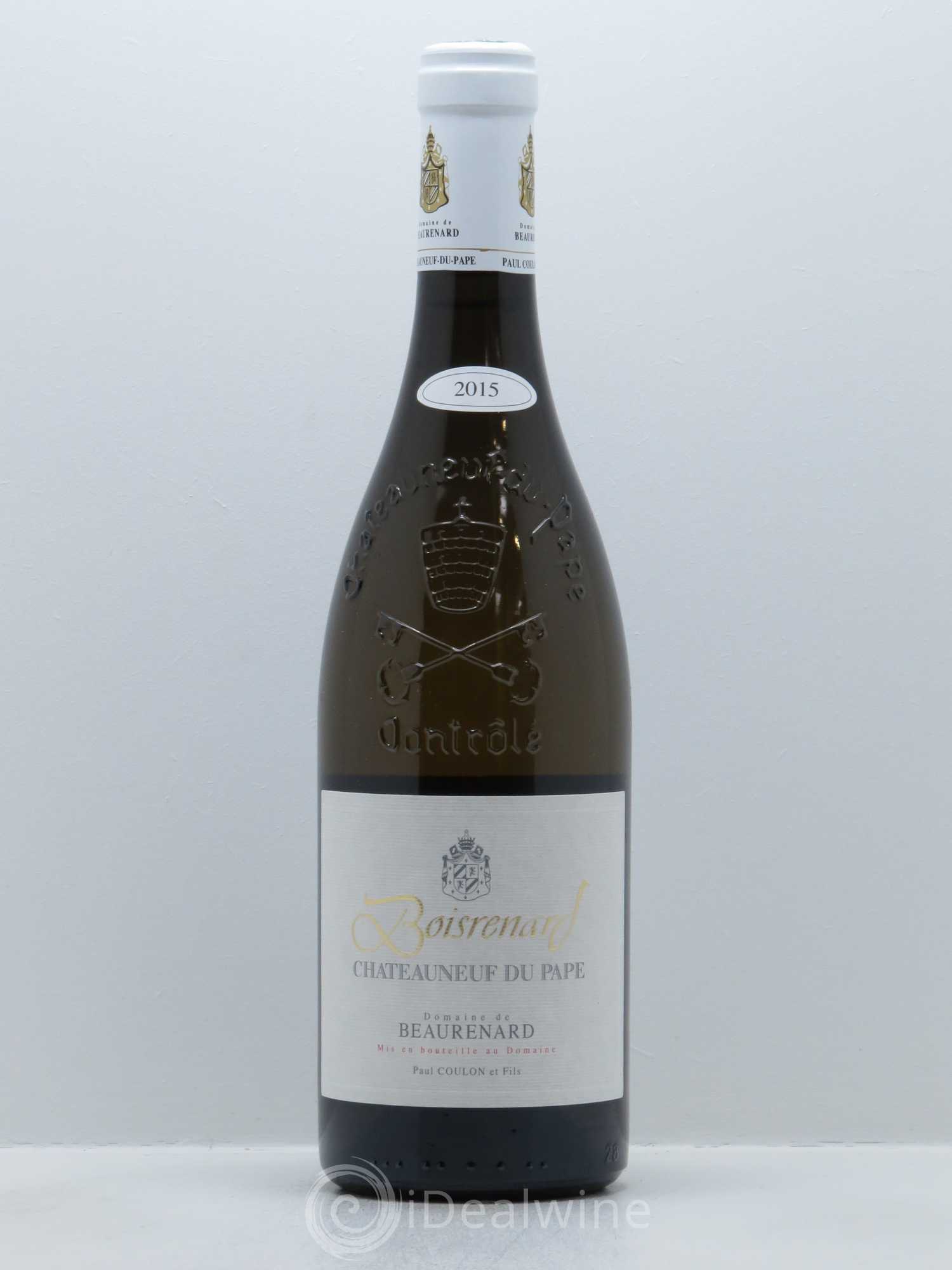 Châteauneuf-du-Pape Cuvée de Boisrenard Beaurenard (Domaine de) 2015 - Lot de 1 bouteille - 0