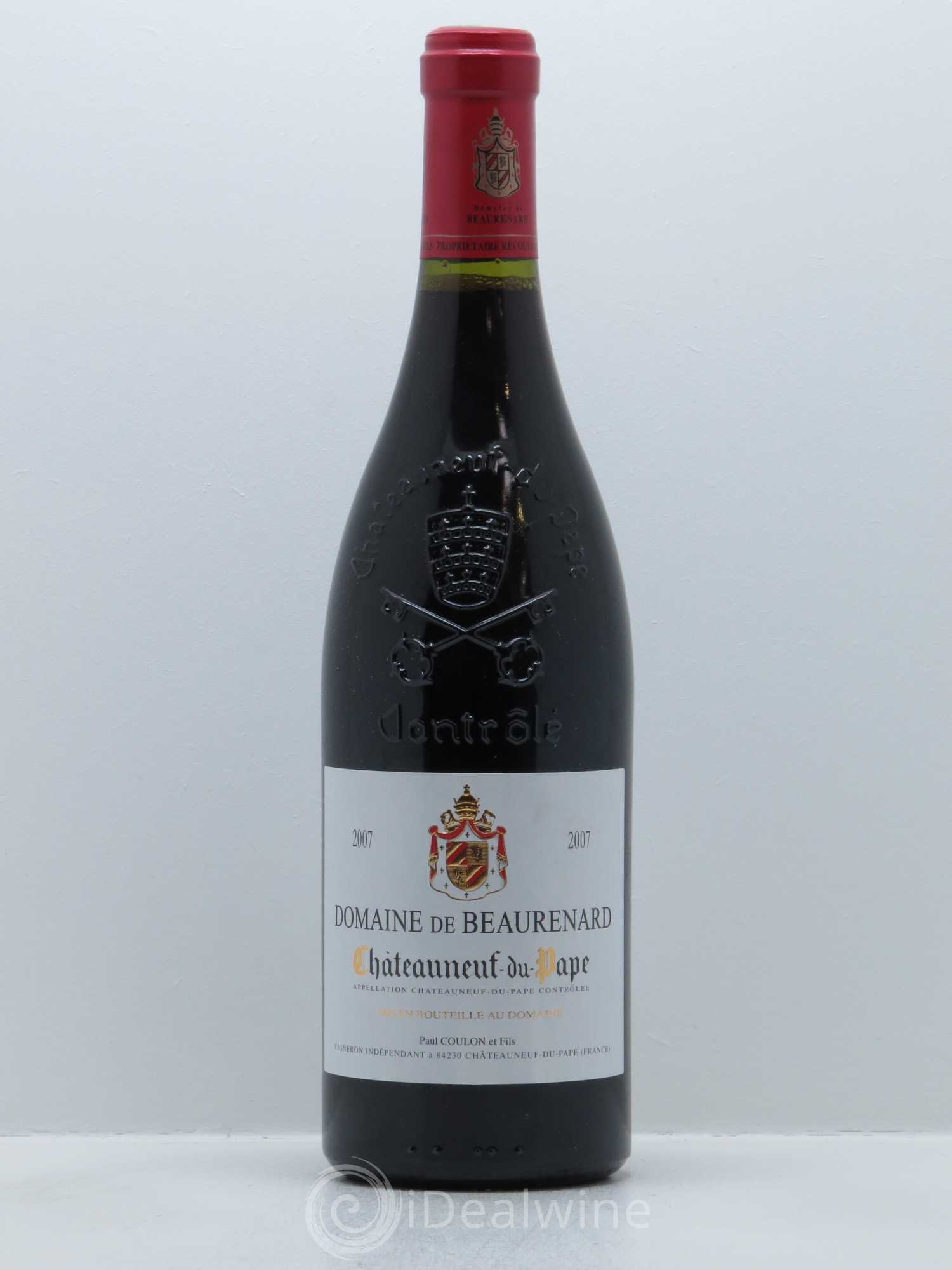 Châteauneuf-du-Pape Beaurenard (Domaine de) 2007 - Lot de 1 bouteille - 0