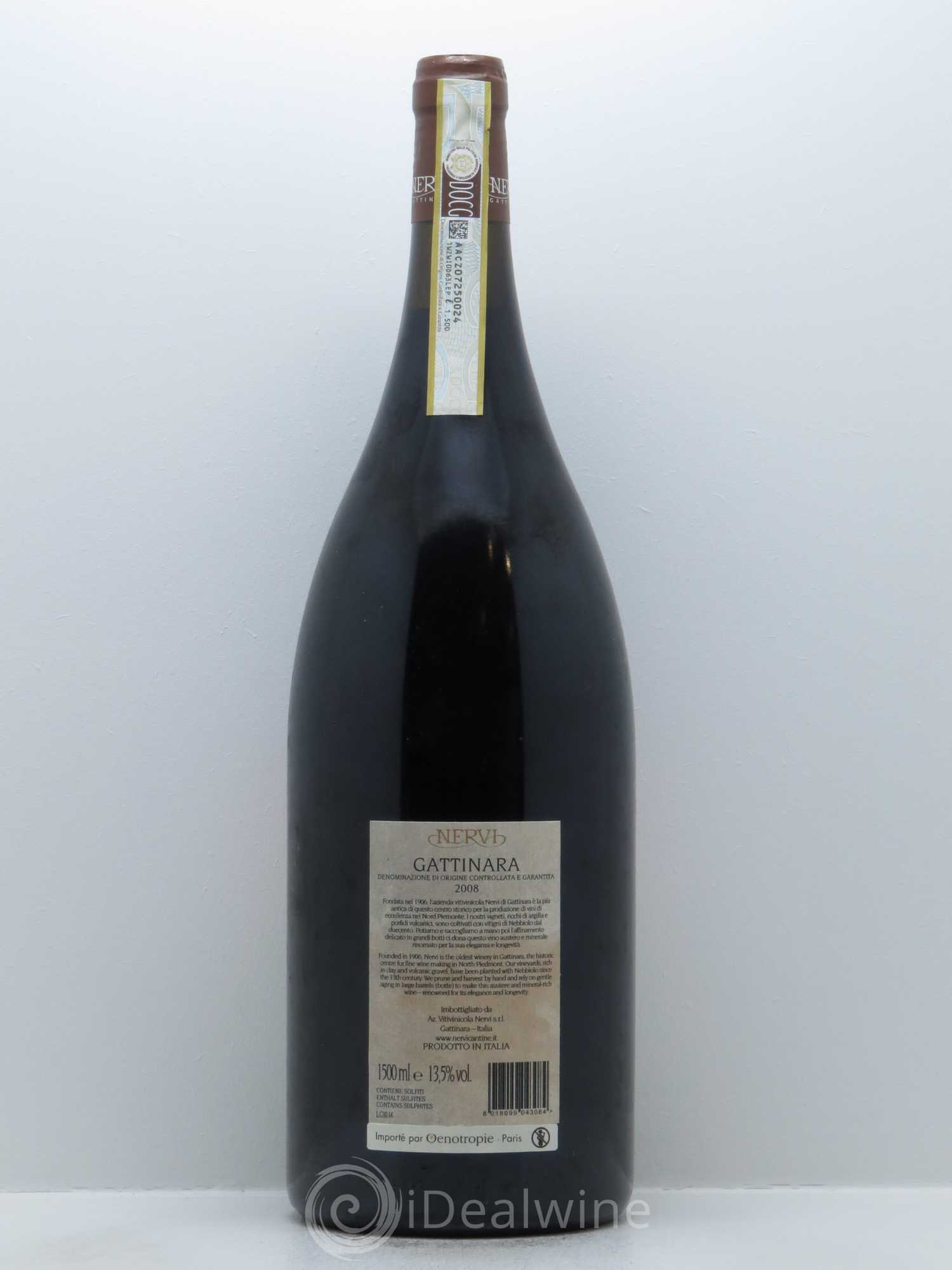 Gattinara DOCG Nervi Conterno 2008 - Posten von 1 Magnum - 1