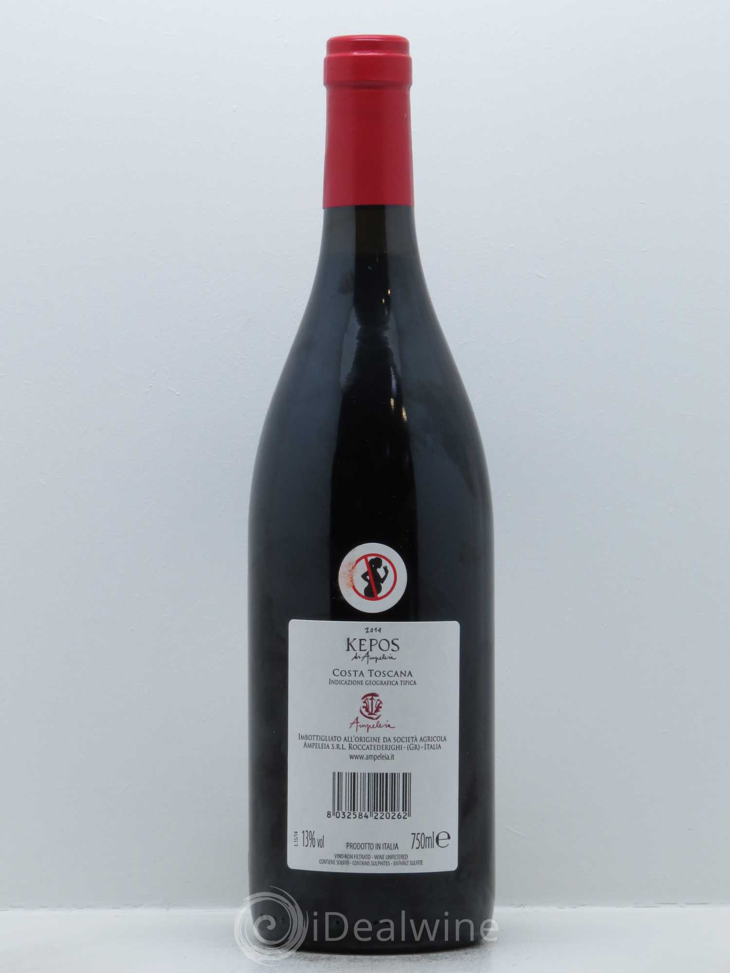 Toscana IGT Ampeleia Kepos Elisabetta Foradori 2014 - Lot de 1 bouteille - 1
