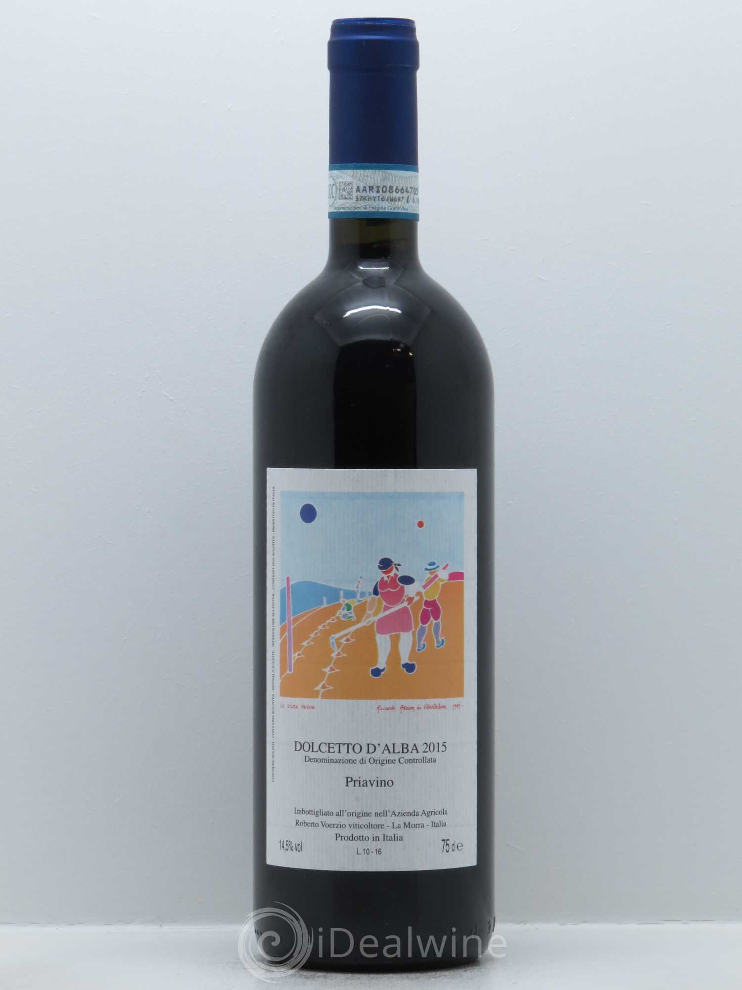 Dolcetto d'Alba DOC Priavino Roberto Voerzio 2015 - Lot de 1 bouteille - 0