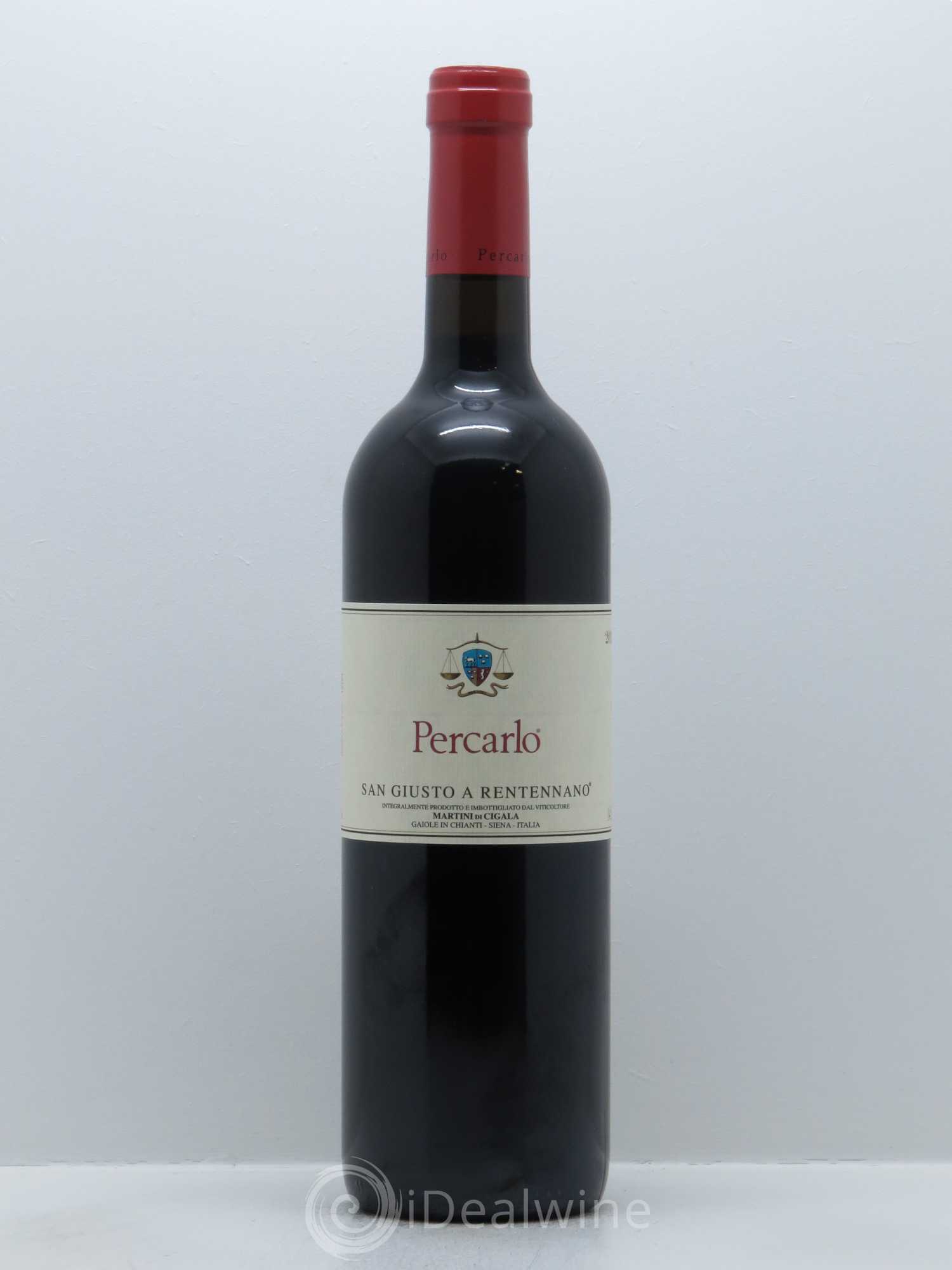 Toscana IGT San Giusto a Rentennano Percarlo Famille Martini di Cigala 2012 - Lot de 1 bouteille - 0