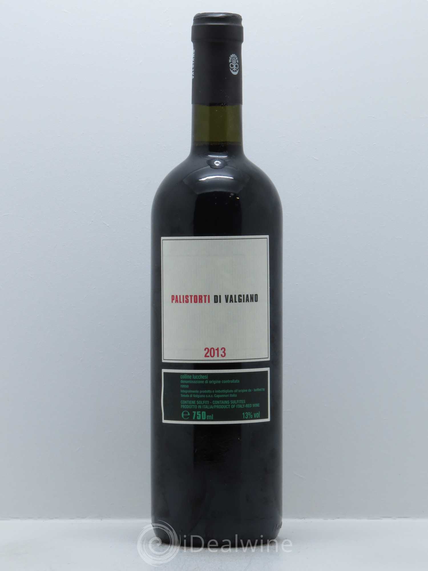 Colline Lucchesi DOC Tenuta di Valgiano Palistorti 2013 - Lot de 1 bouteille - 0