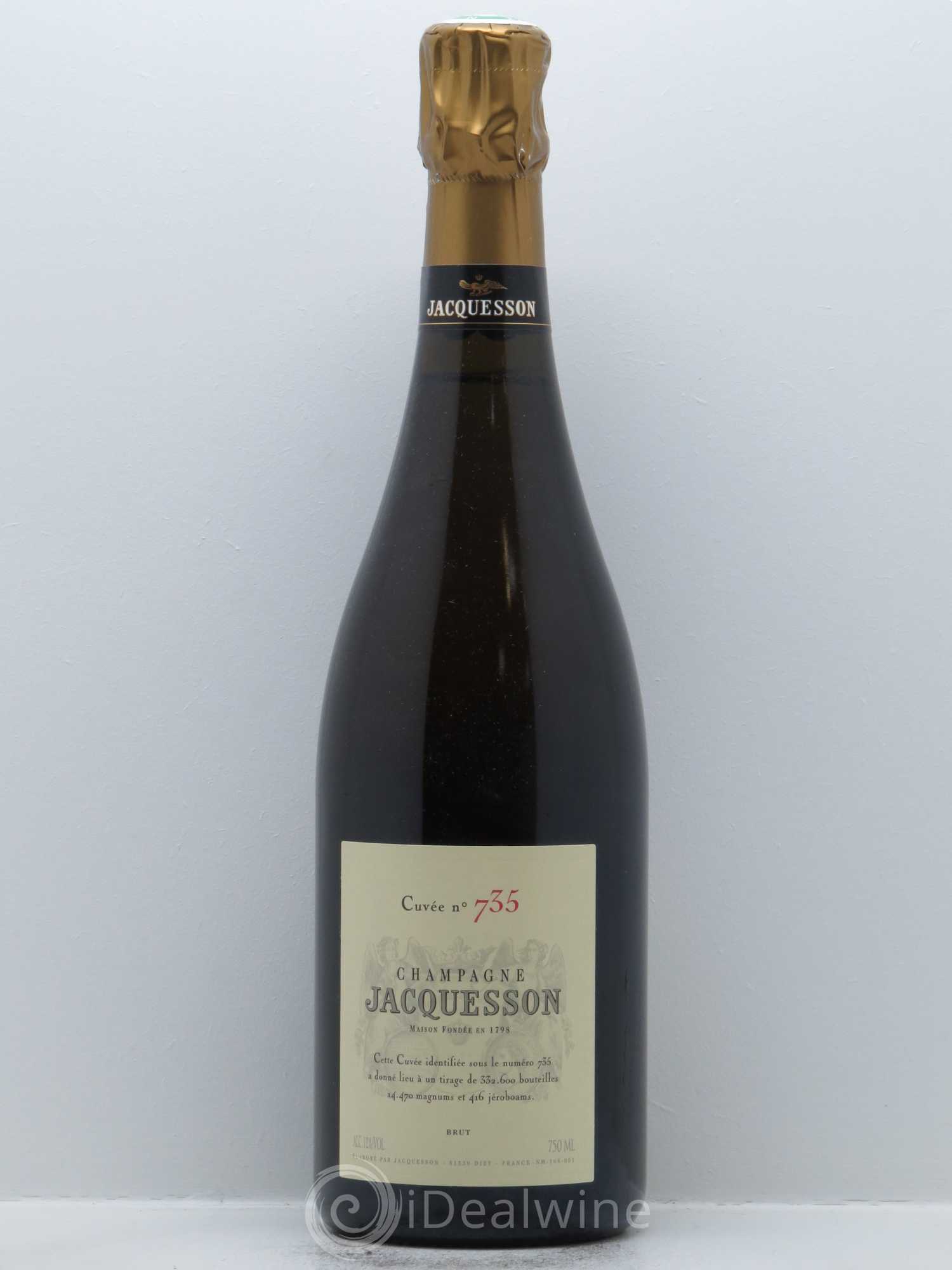 Cuvée 735 Jacquesson - Lot de 1 bouteille - 0