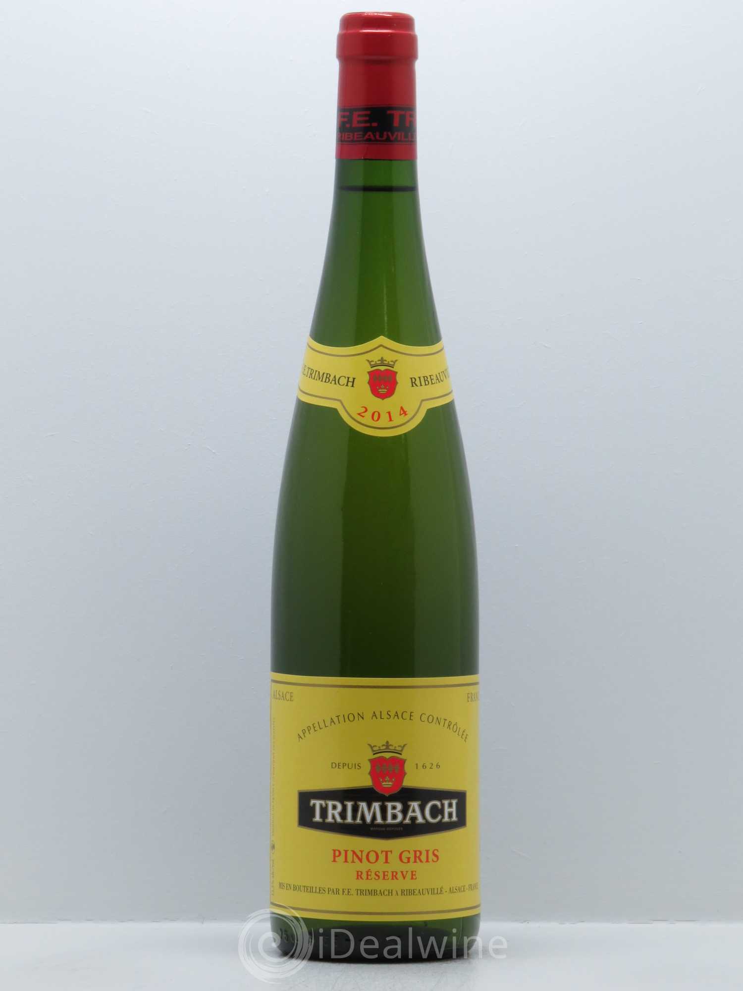Alsace Pinot Gris Réserve Trimbach (Domaine) 2014 - Lot de 1 bouteille - 0