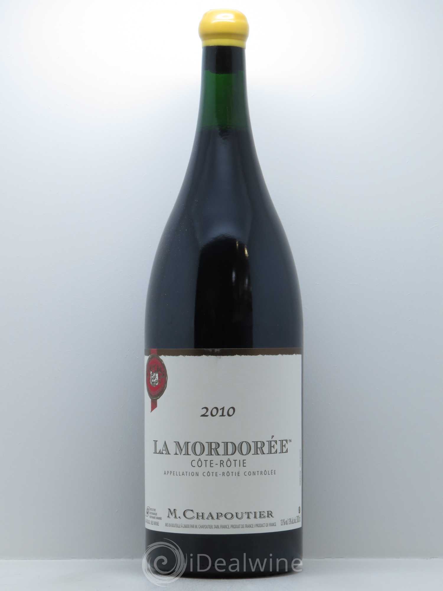 Côte-Rôtie La Mordorée Chapoutier 2010 - Lot de 1 double magnum - 0