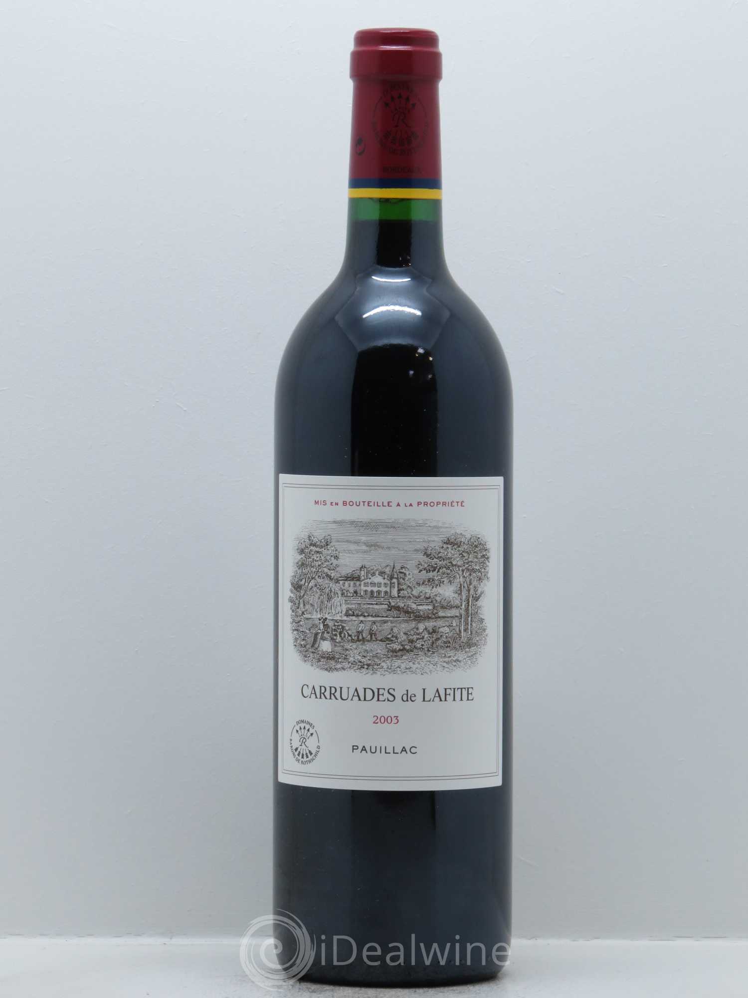 Carruades de Lafite Rothschild Second Vin 2003 - Lot de 1 bouteille - 0