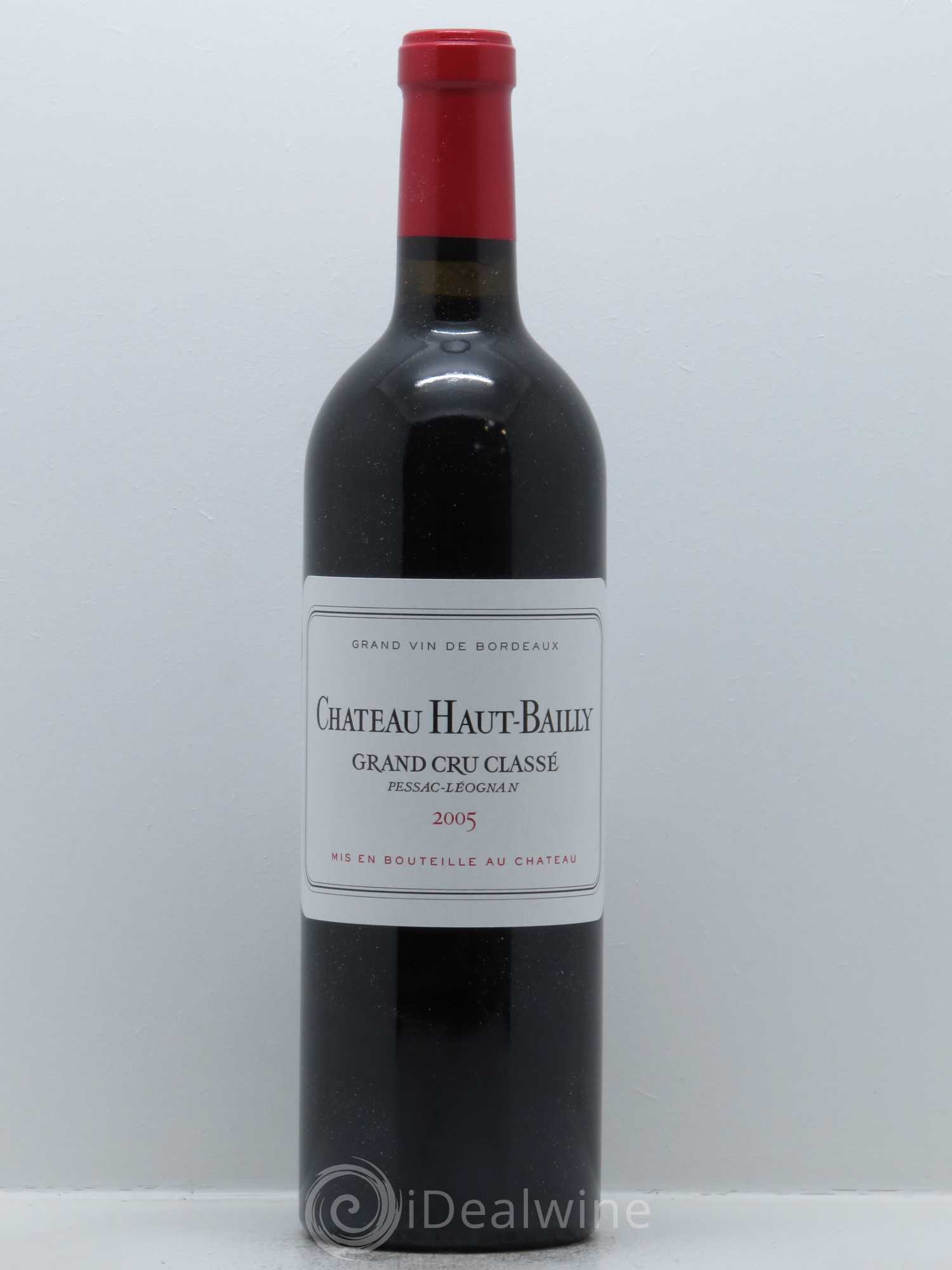 Château Haut-Bailly Cru Classé de Graves 2005 - Lot de 1 bouteille - 0