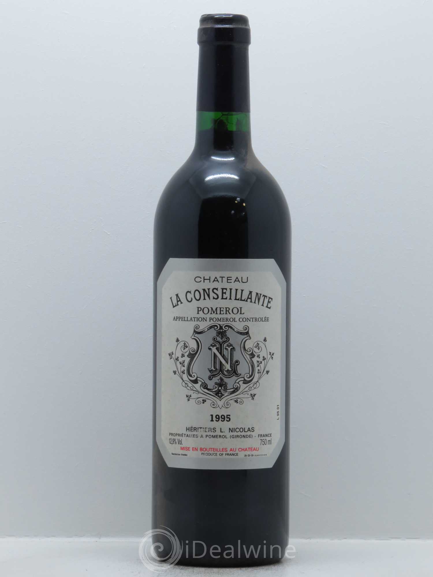 Château la Conseillante 1995 - Lot de 1 bouteille - 0
