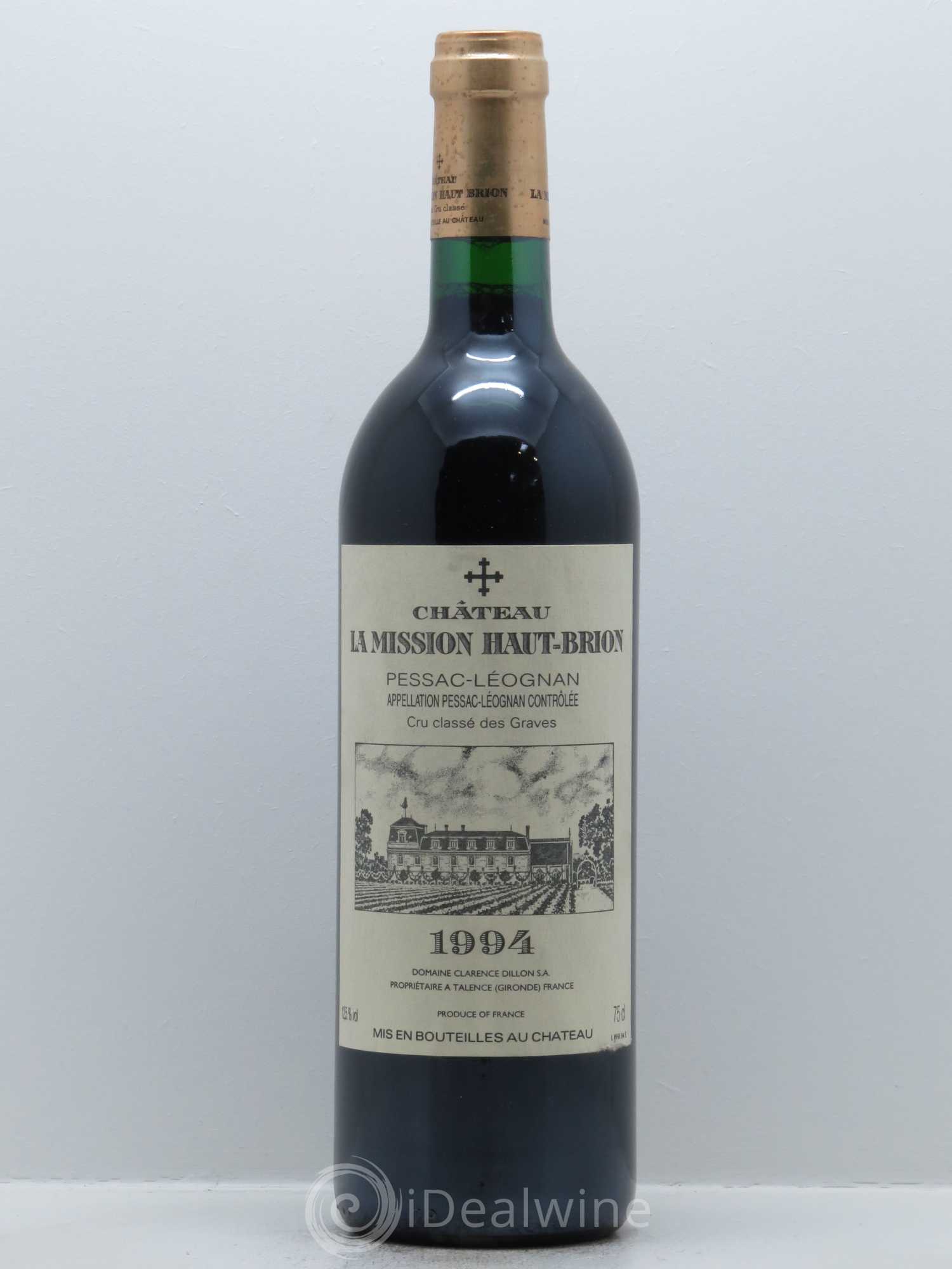 Château la Mission Haut-Brion Cru Classé de Graves 1994 - Lot de 1 bouteille - 0