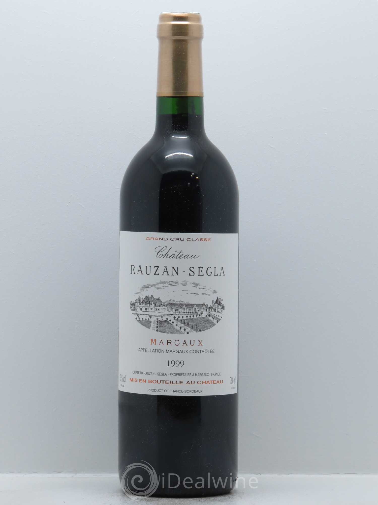 Château Rauzan Ségla Grand Cru Classé 1999 - Lot de 1 bouteille - 0