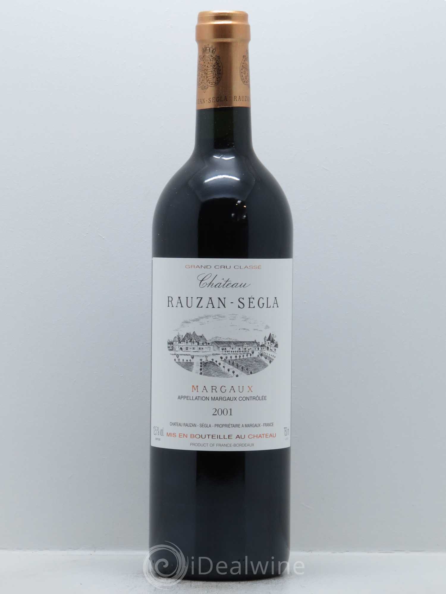 Château Rauzan Ségla Grand Cru Classé 2001 - Posten von 1 Flasche - 0